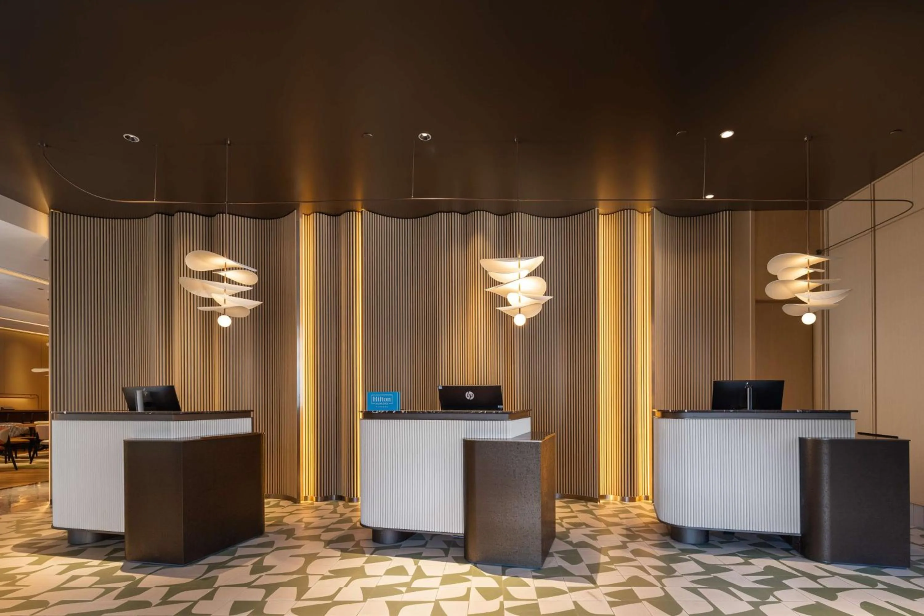 Lobby or reception in Hilton Garden Inn Harbin Haxi