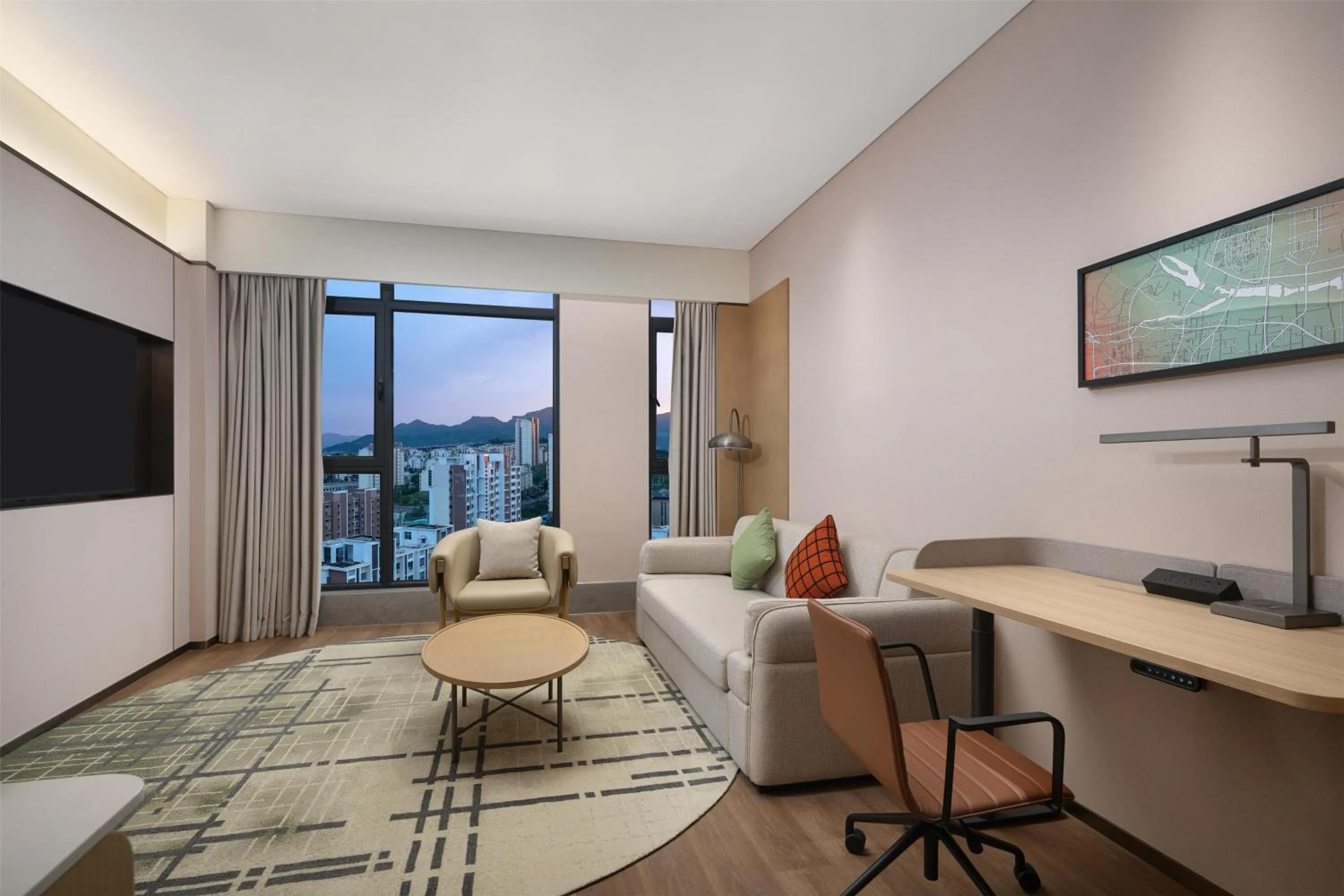 Living room in Hilton Garden Inn Chengde High-Tech Zone