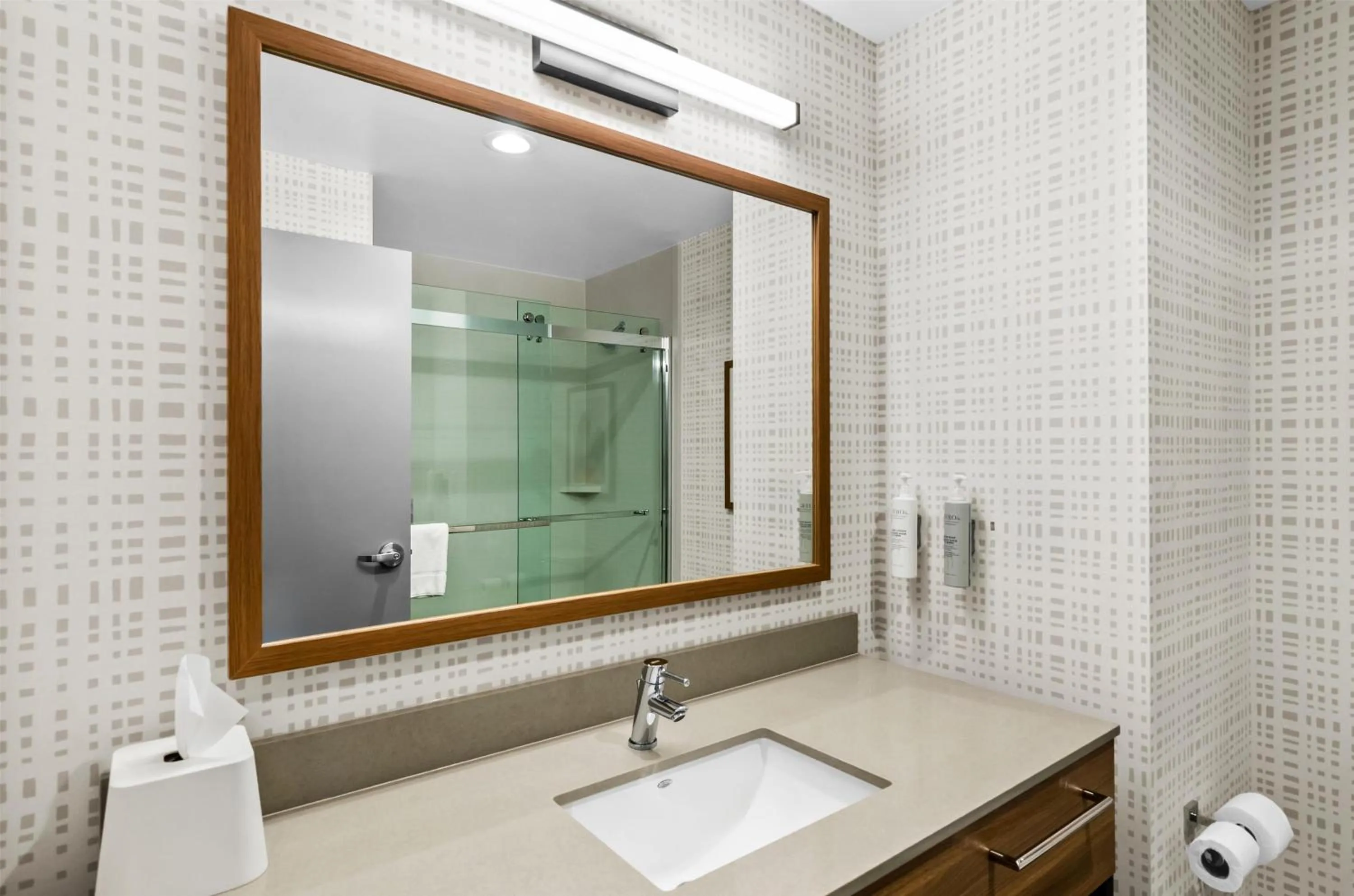 Bathroom in Hampton Inn Daleville