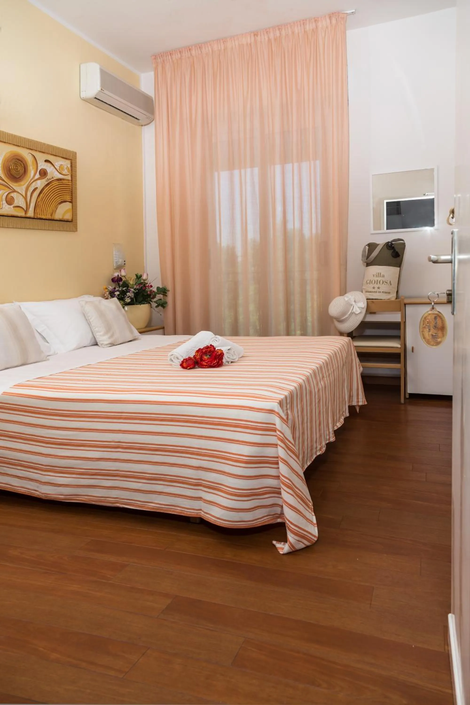 Bed in Villa Gioiosa Beach & Water Park B&B