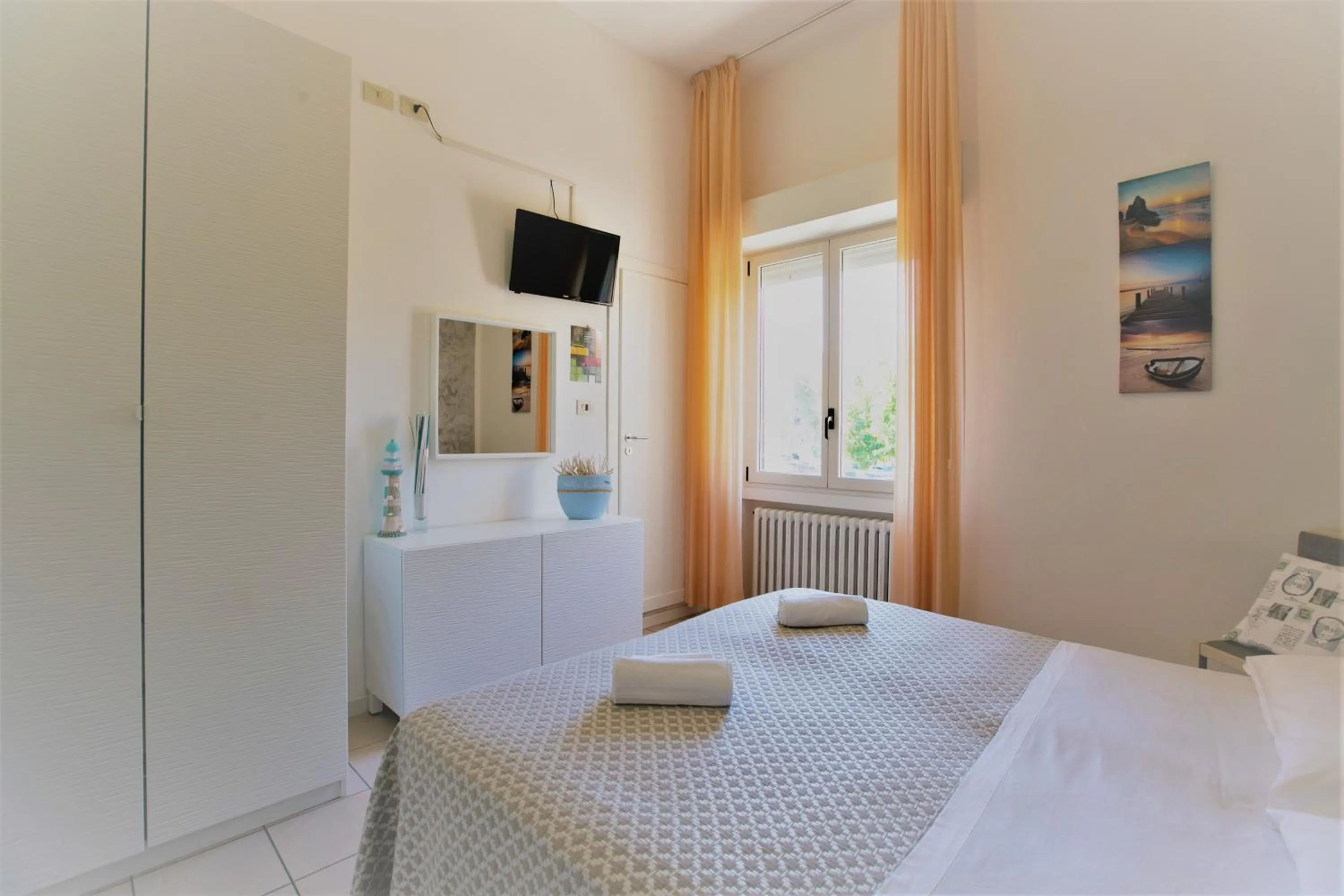 Bed in Villa Gioiosa Beach & Water Park B&B