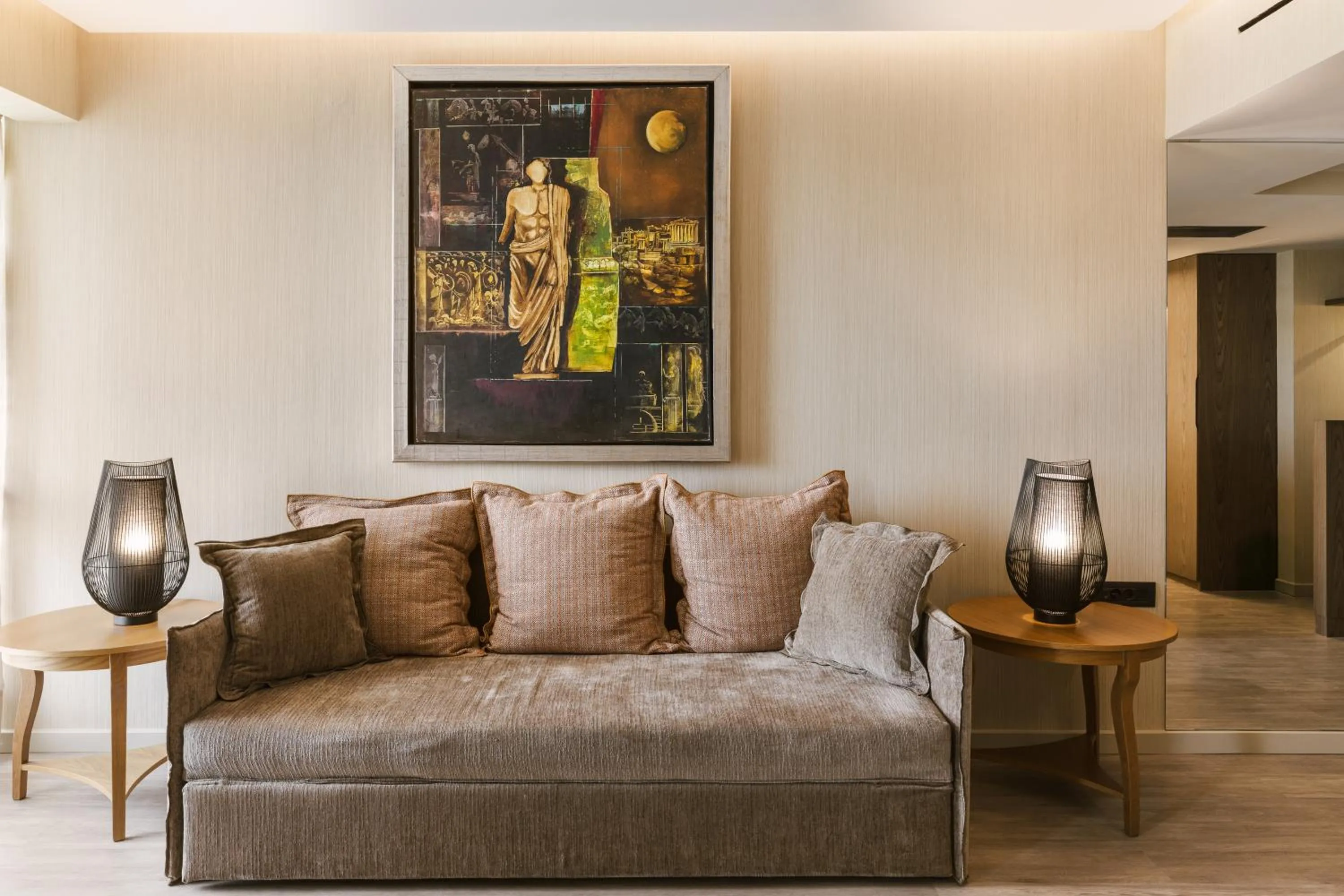 Living room in Divani Corfu Palace