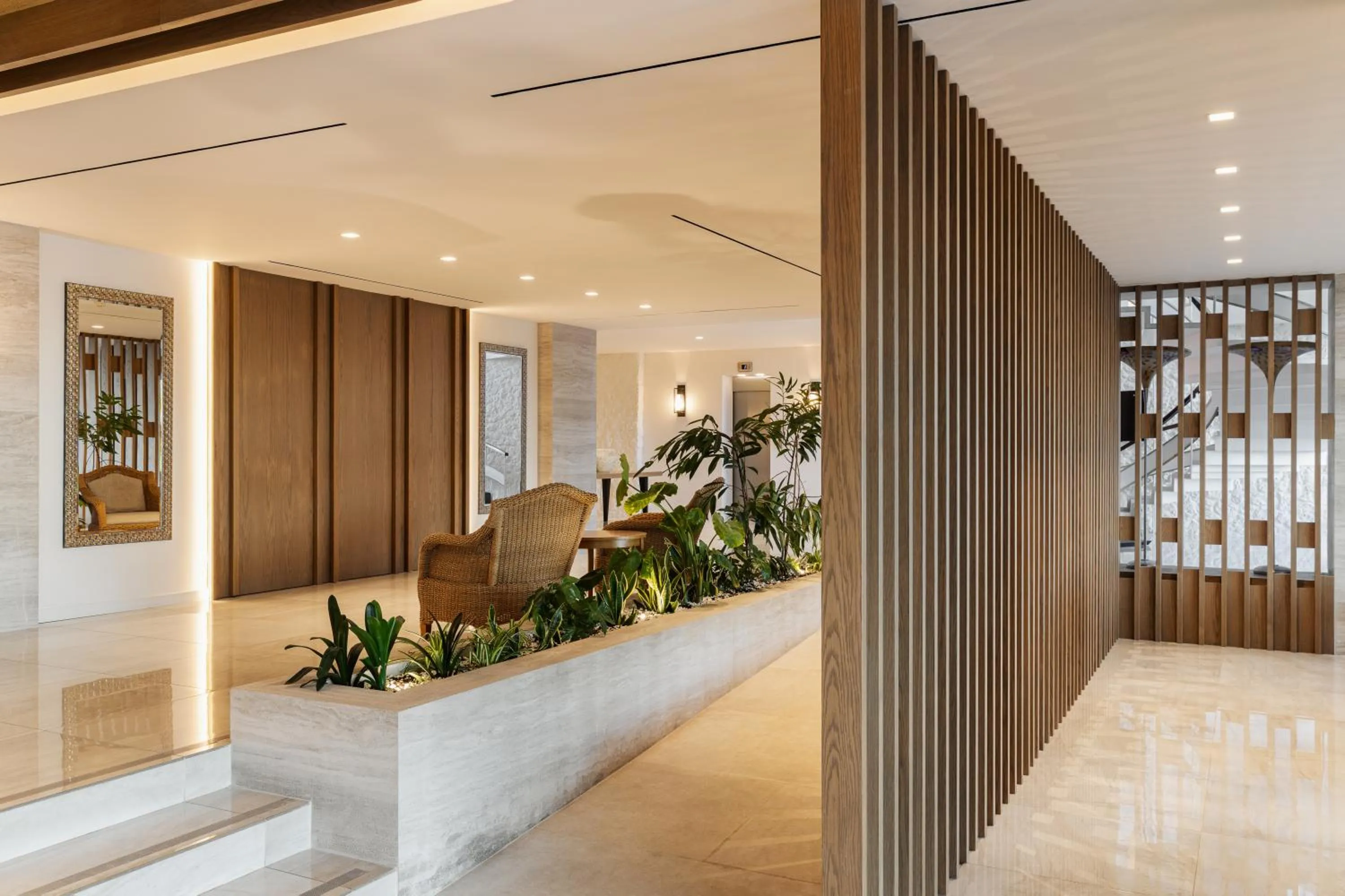 Lobby or reception in Divani Corfu Palace