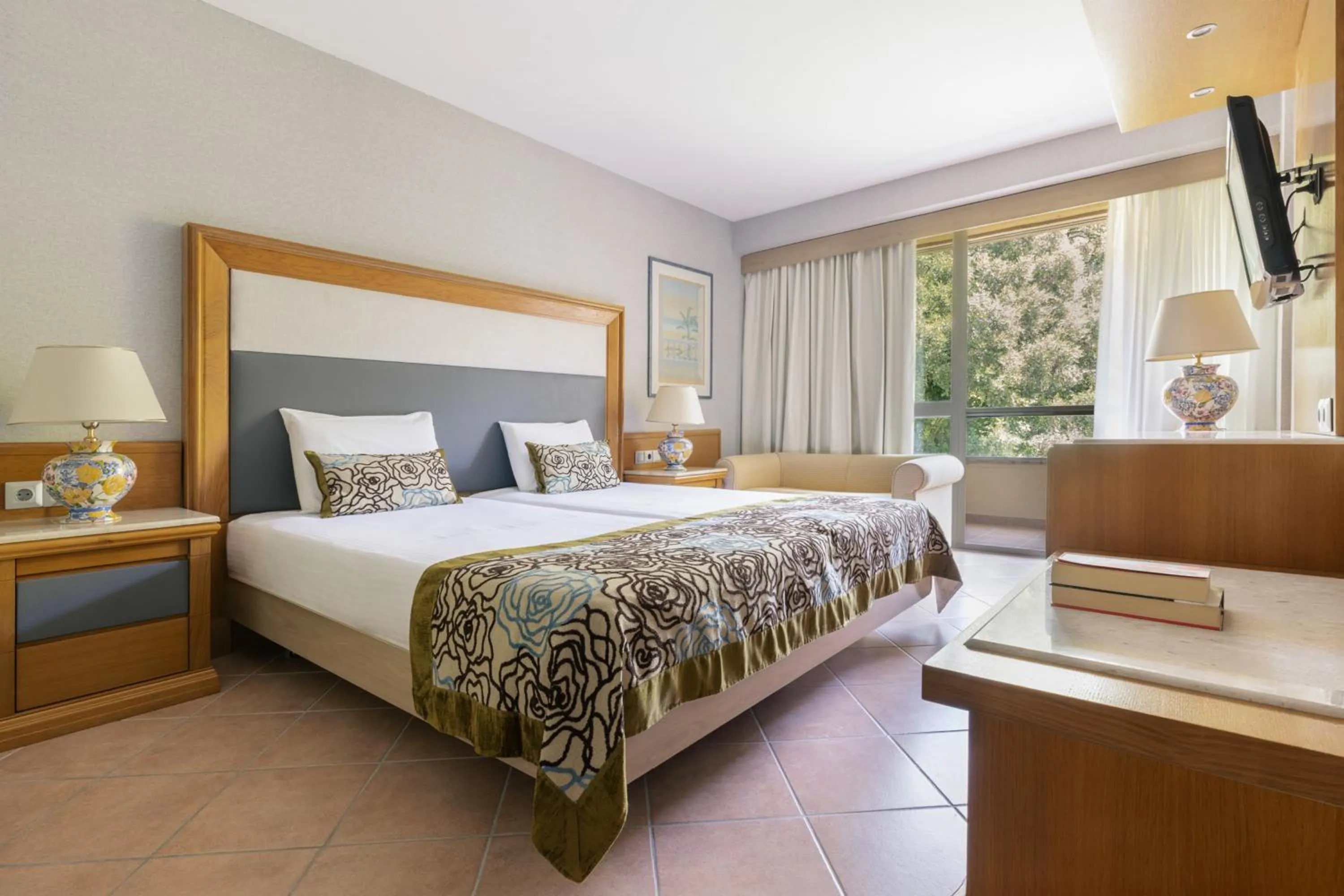 Bedroom, Bed in Divani Corfu Palace