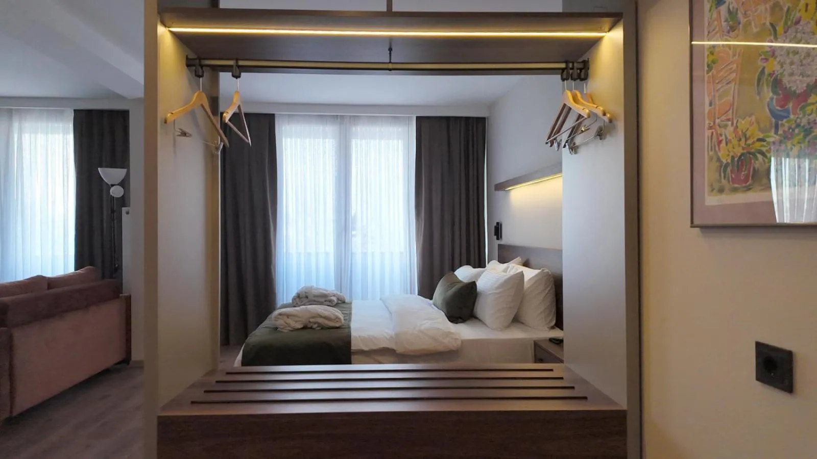 Bed in Yıldız Termal Otel