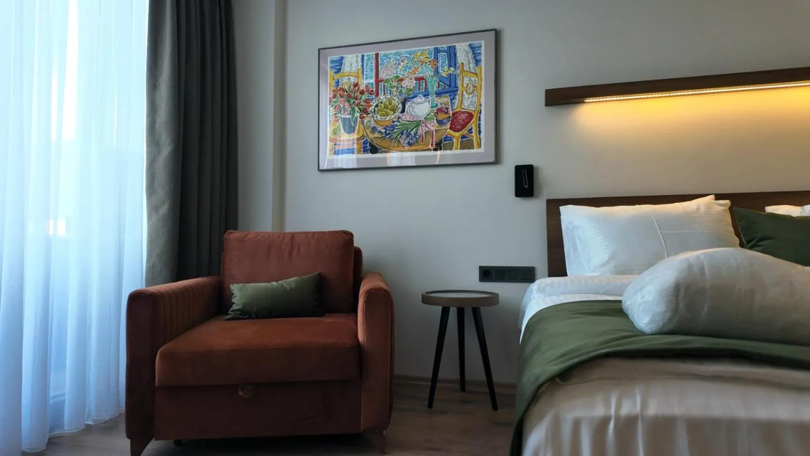 Bed in Yıldız Termal Otel