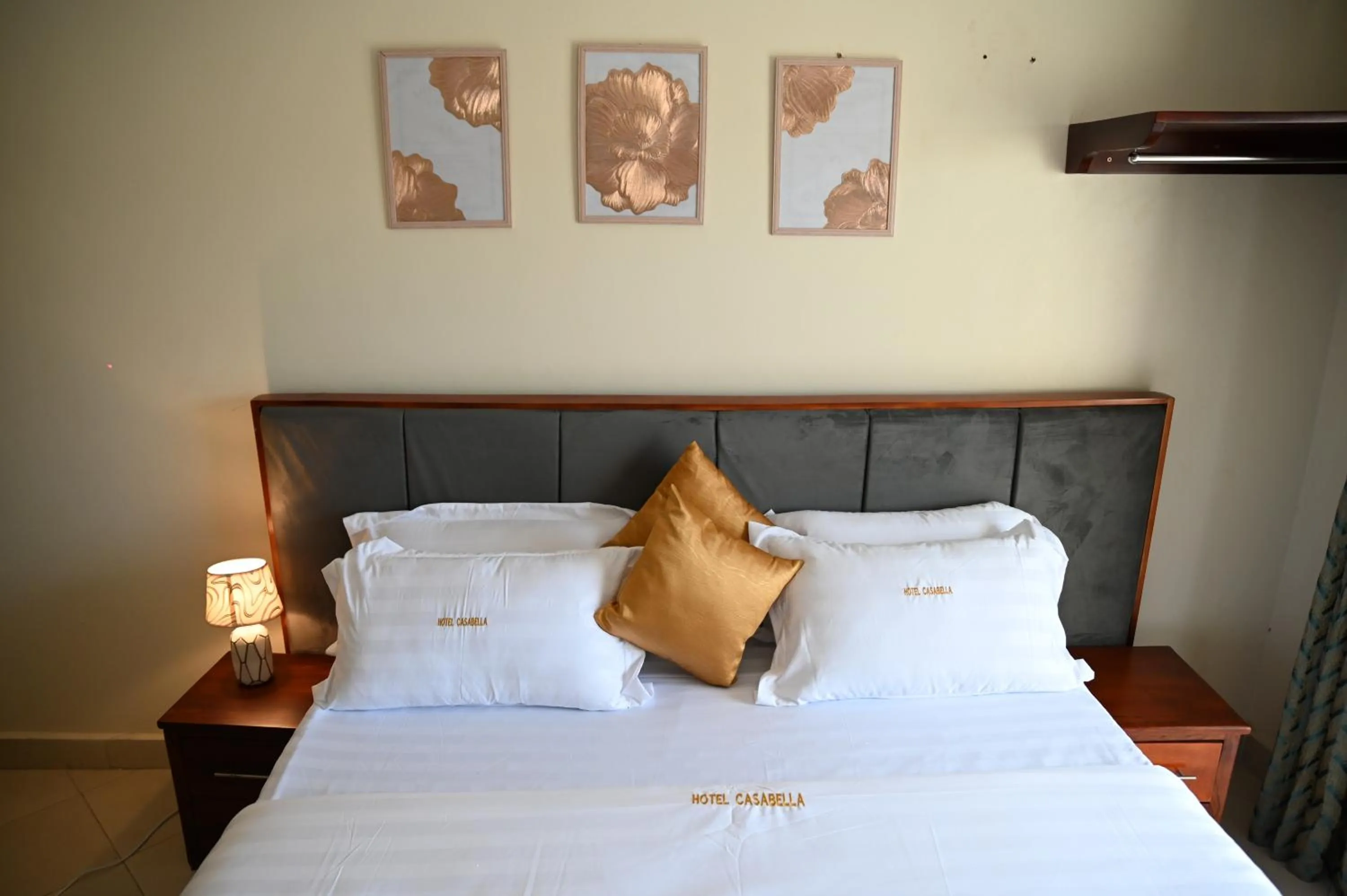 Bed in Hotel Casabella