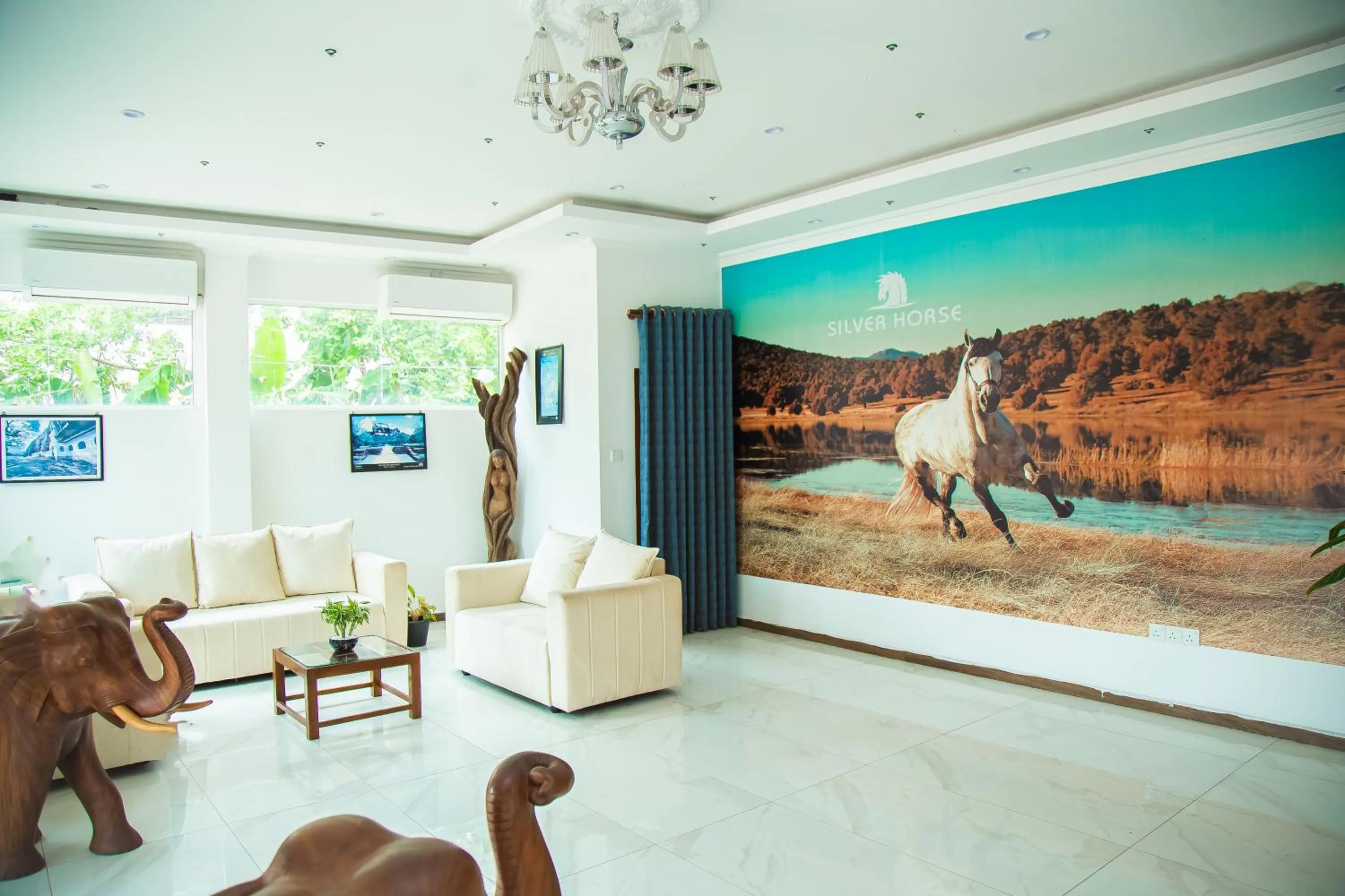 Lobby or reception in Hotel Silver Horse Dambulla