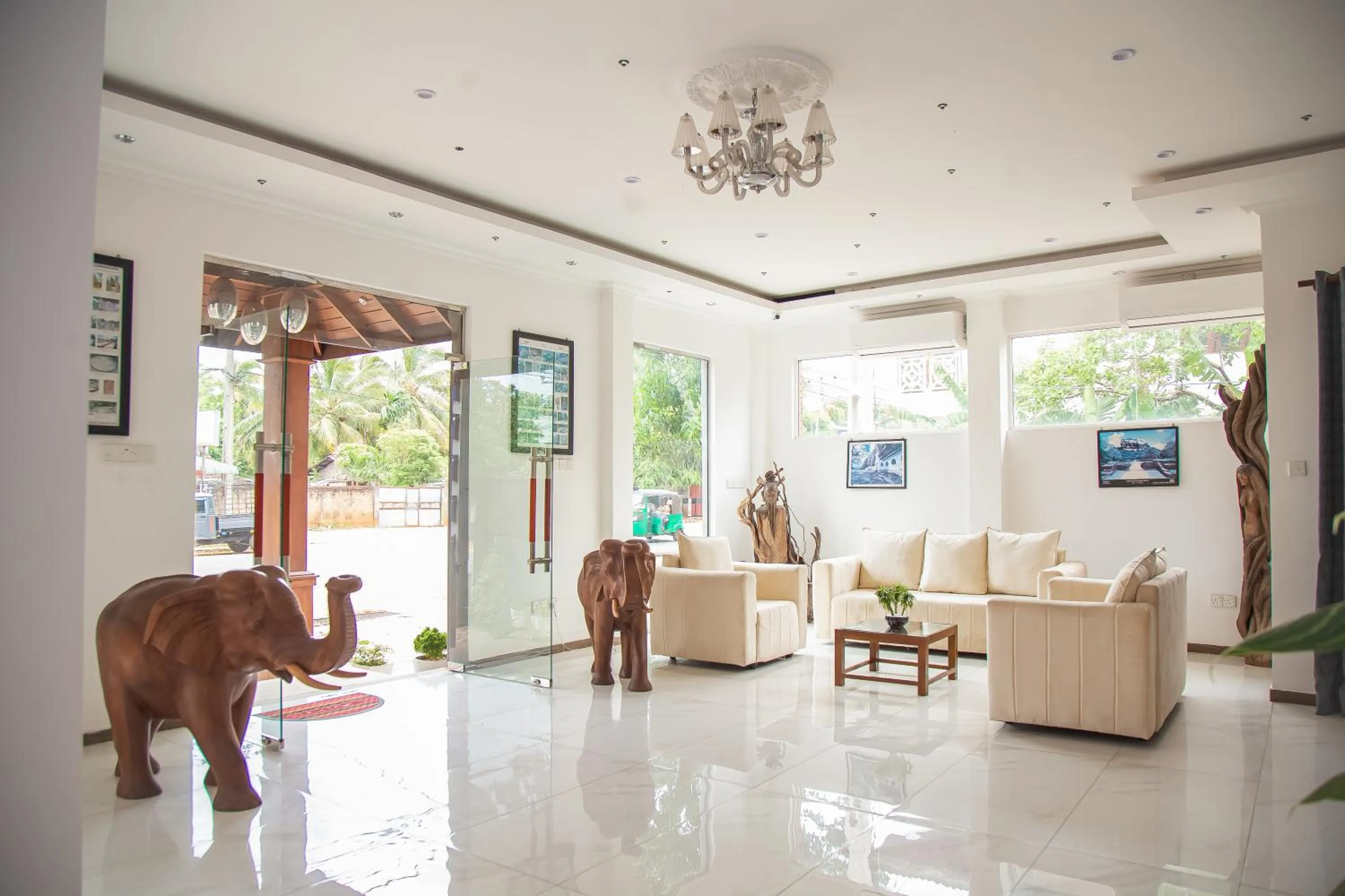 Lobby or reception in Hotel Silver Horse Dambulla