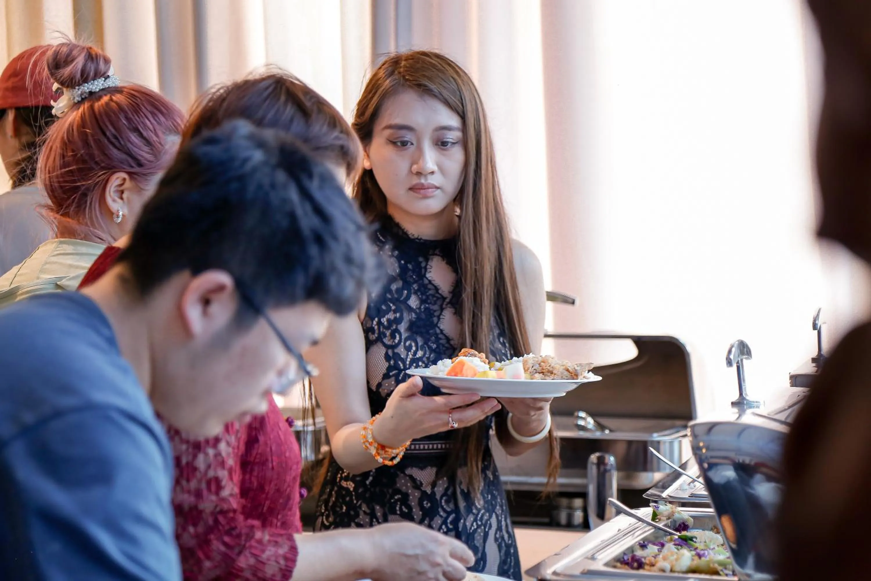 Restaurant/places to eat in Hotel Silver Horse Dambulla