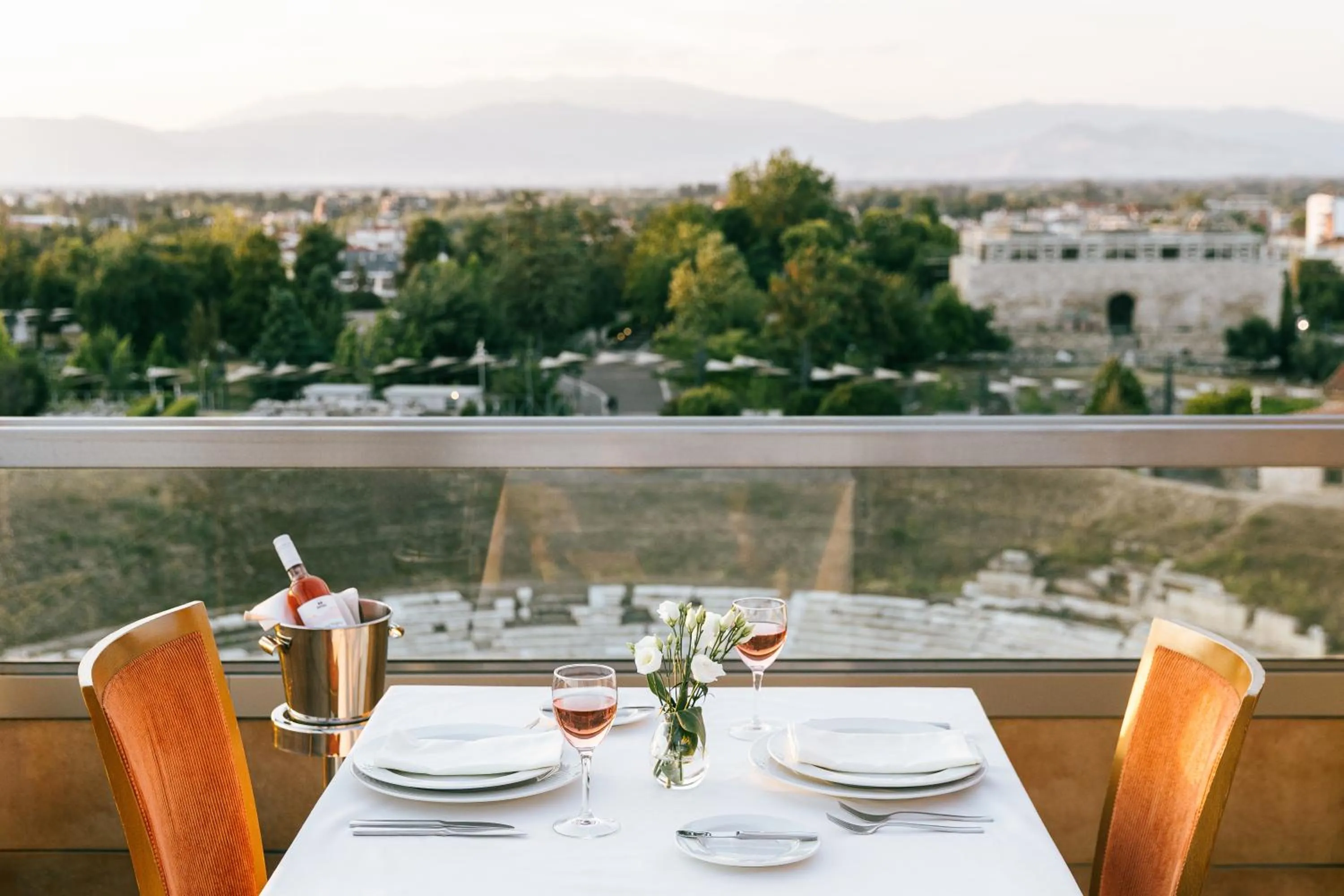 Balcony/Terrace in Divani Palace Larissa