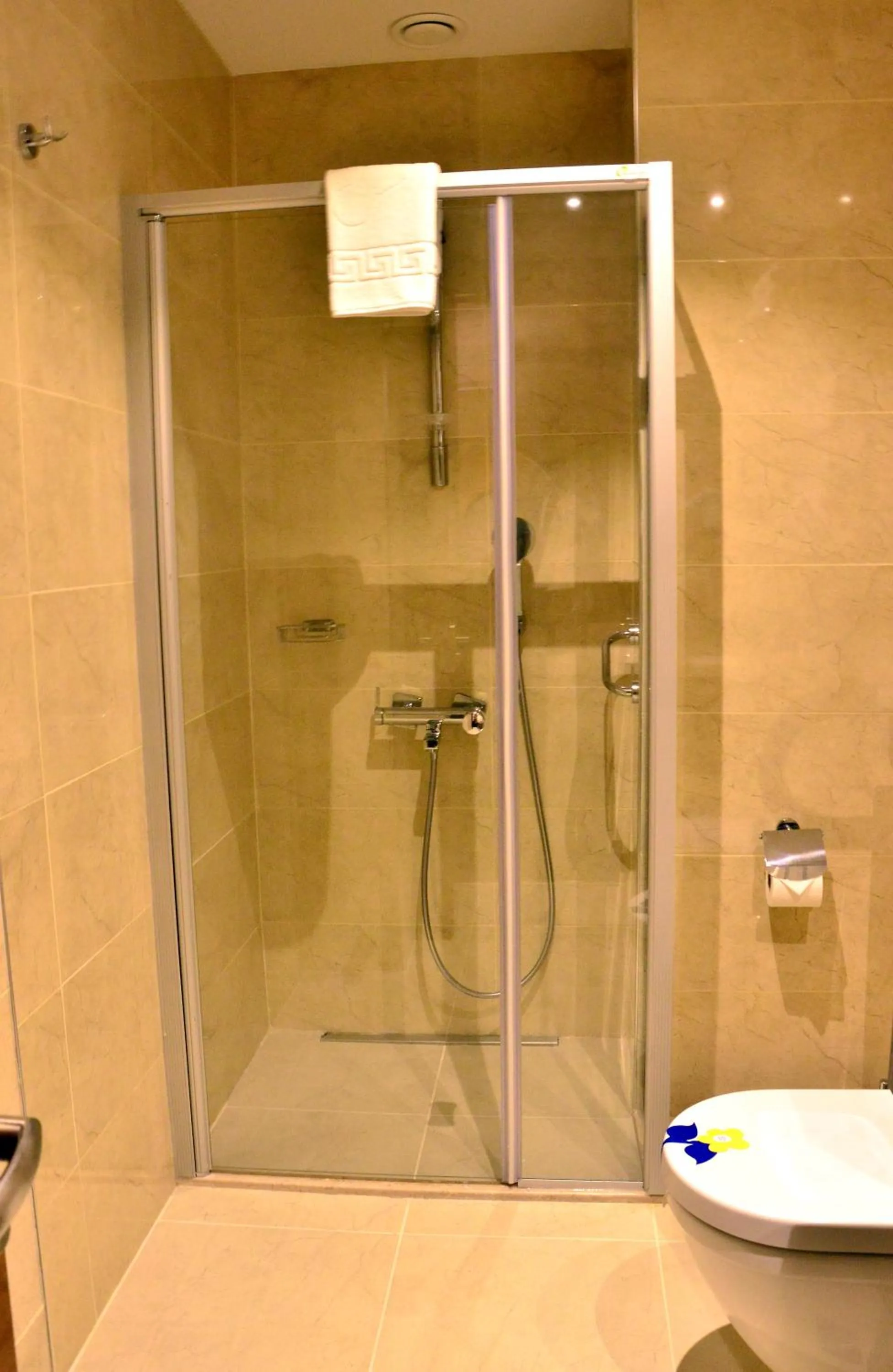 Bathroom in Adranos Hotel