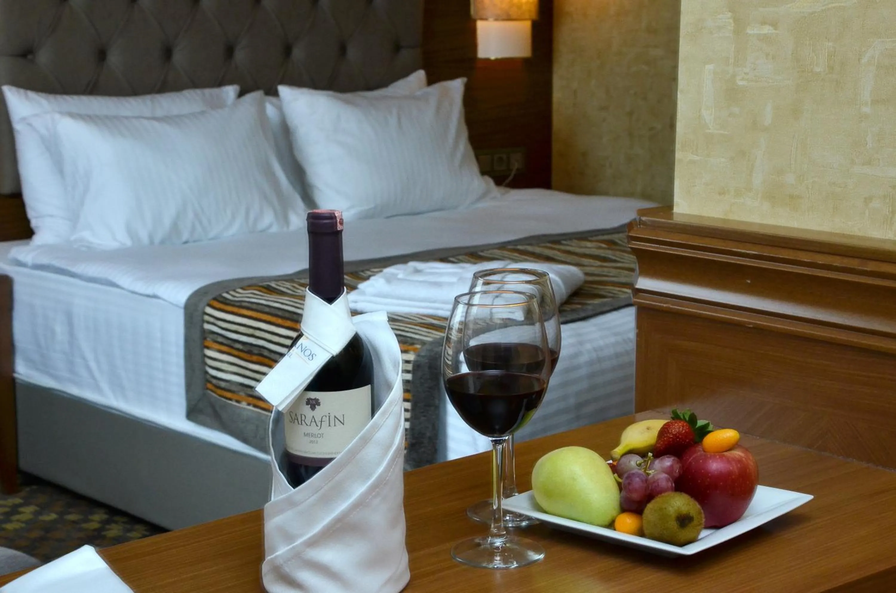 Photo of the whole room, Bed in Adranos Hotel