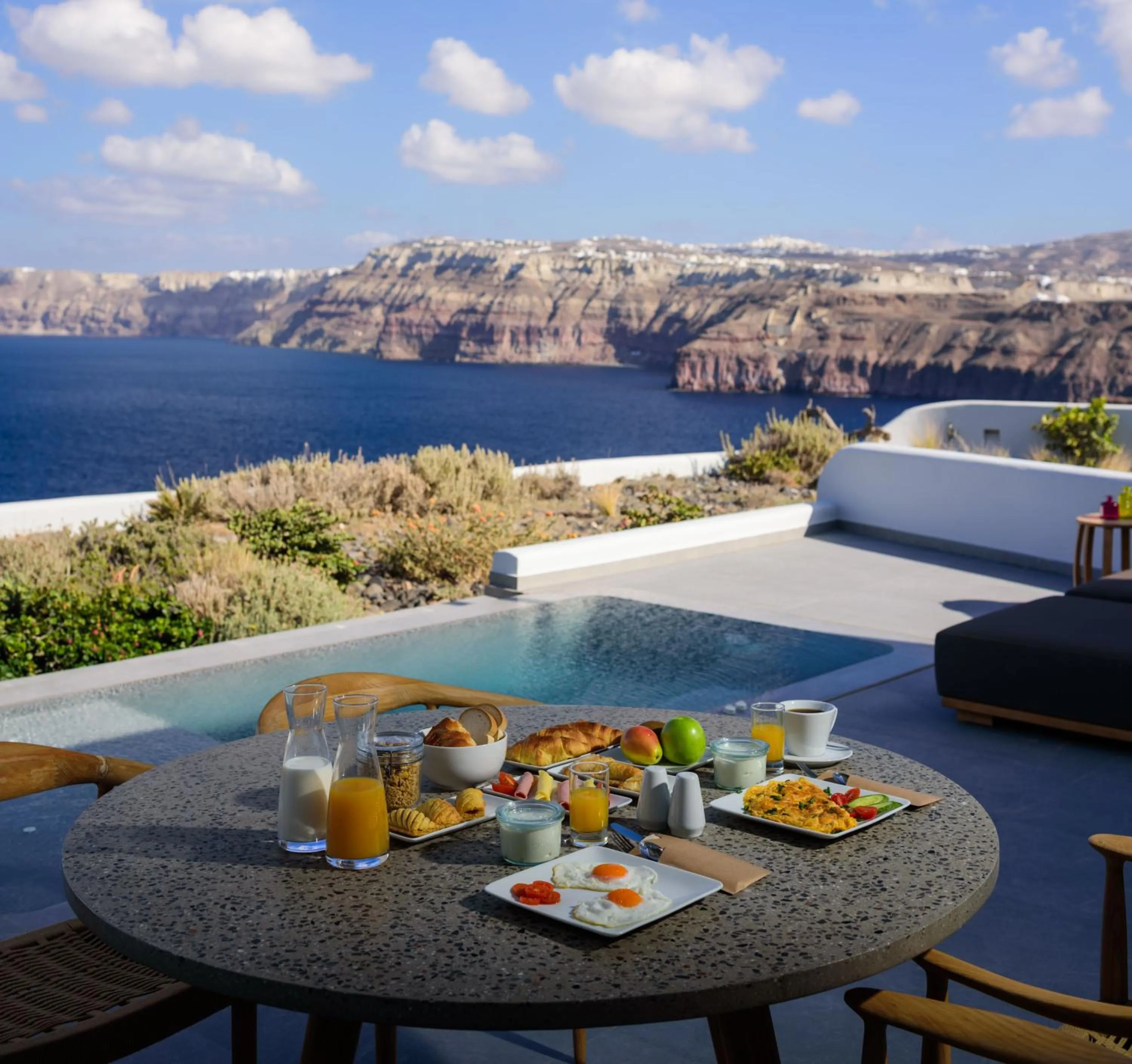 Patio in Neptune Luxury Suites
