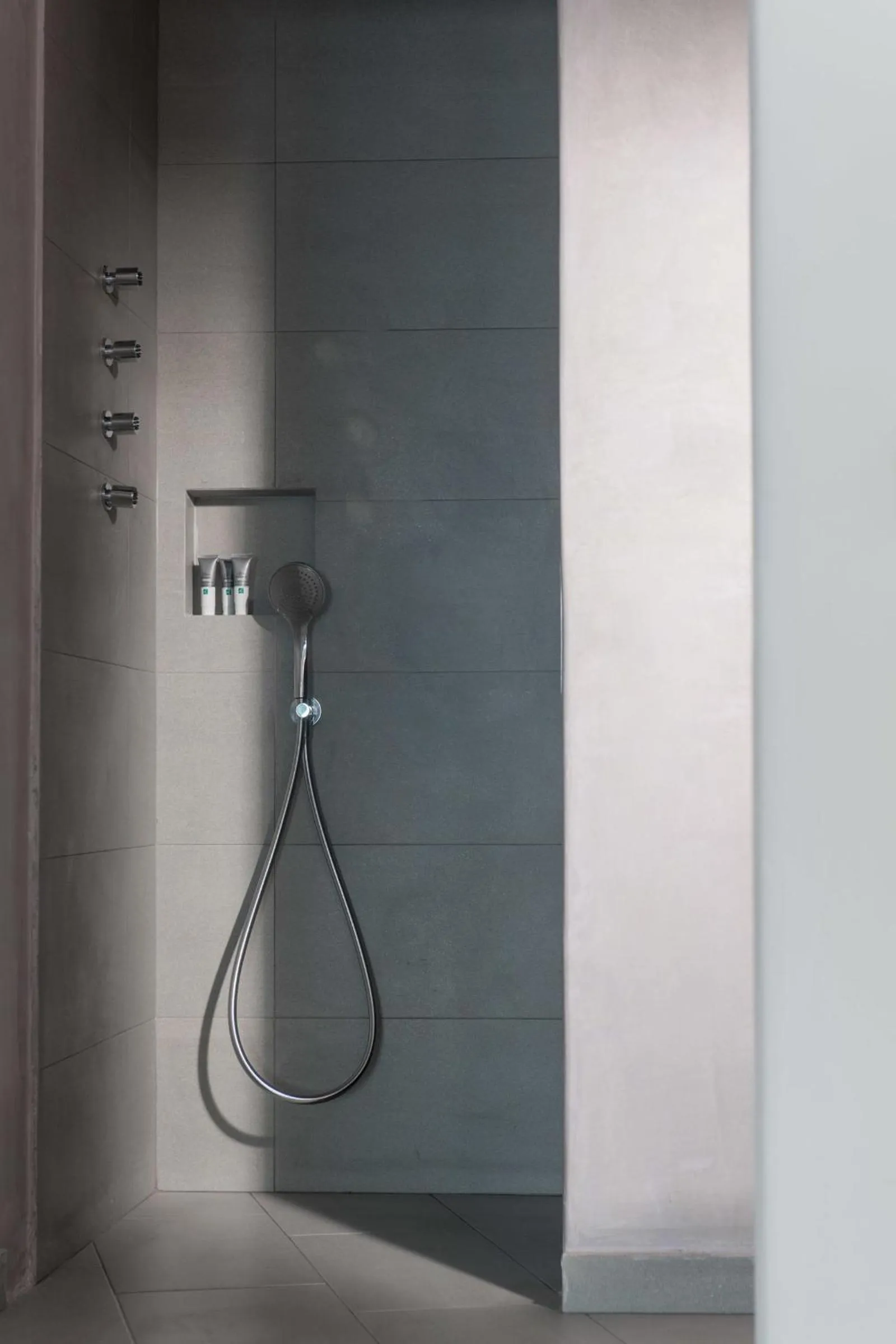 Shower in Neptune Luxury Suites