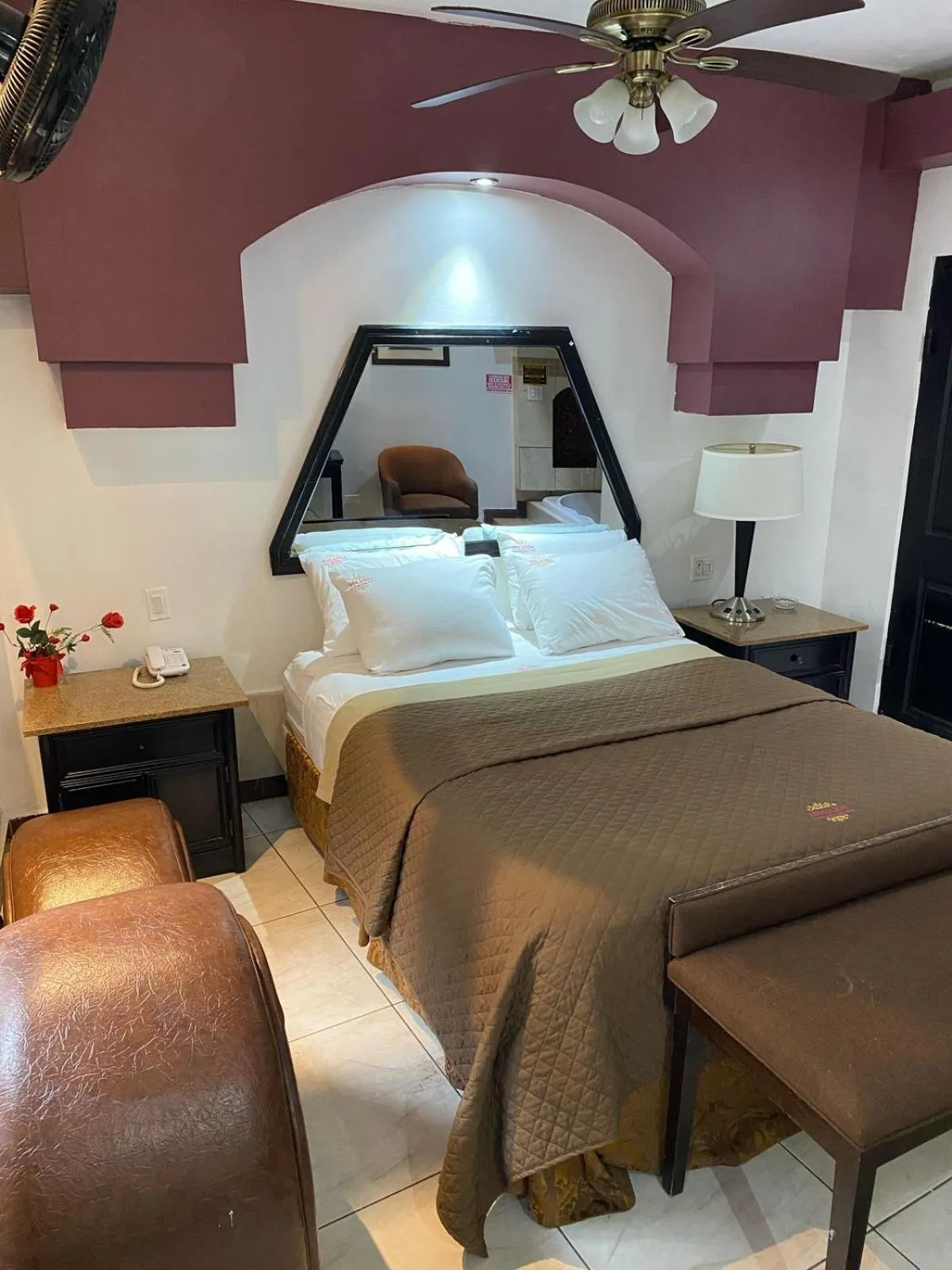 Bed in Hotel Yolanda