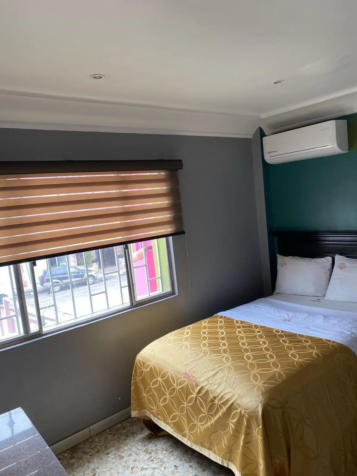 Bed in Hotel Yolanda