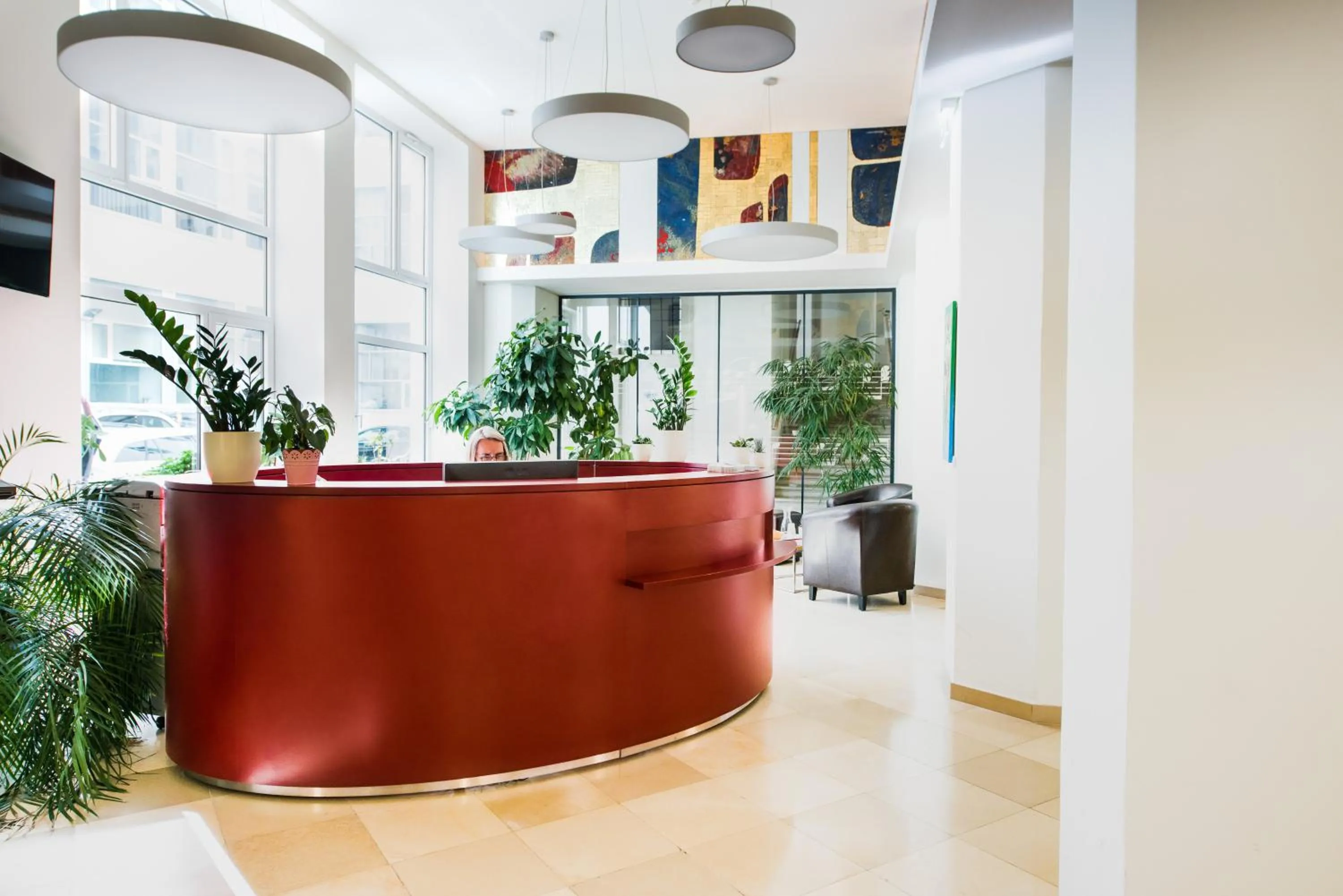 Lobby or reception in myNext - Johannesgasse Apartments