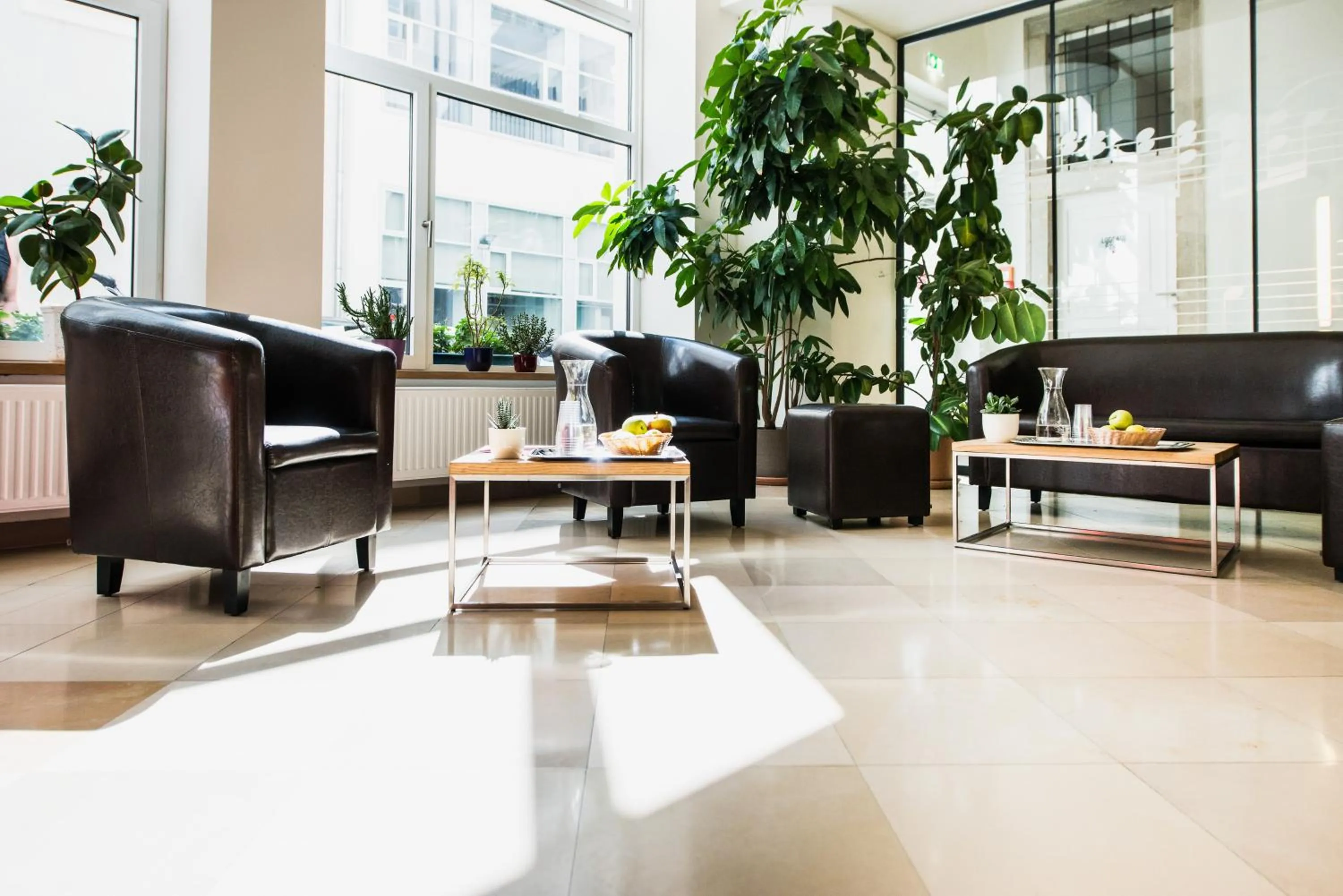 Lobby or reception in myNext - Johannesgasse Apartments