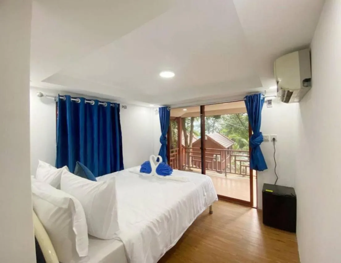 Bedroom, Bed in Europe Enchanted Bungalow Koh Rong