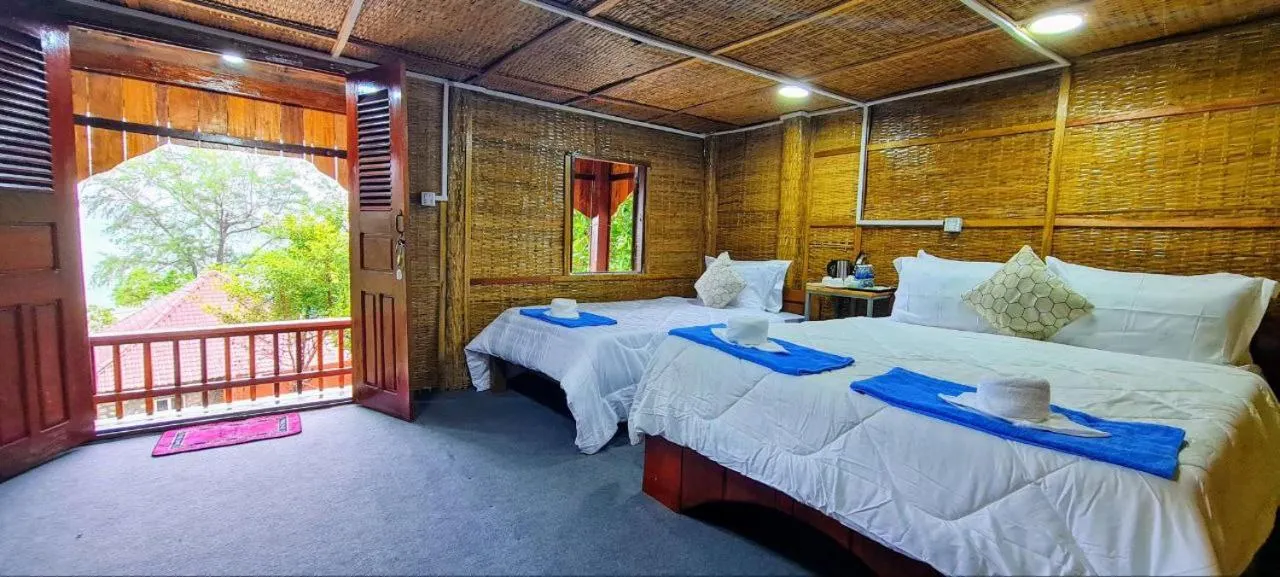 Bedroom, Bed in Europe Enchanted Bungalow Koh Rong