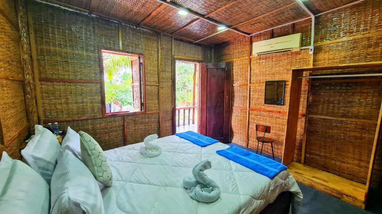 Bed in Europe Enchanted Bungalow Koh Rong