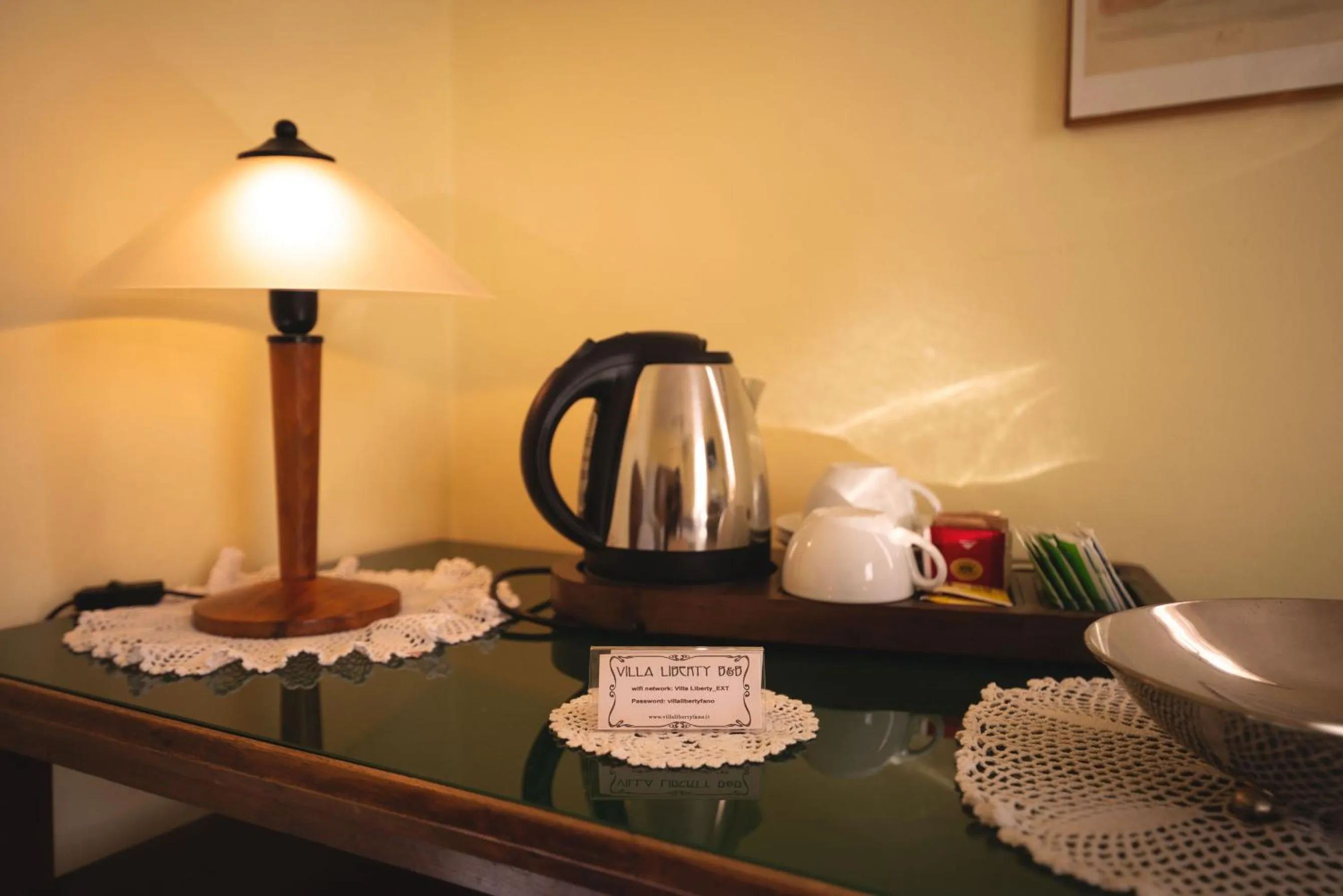 Coffee/tea facilities in Villa Liberty B&B
