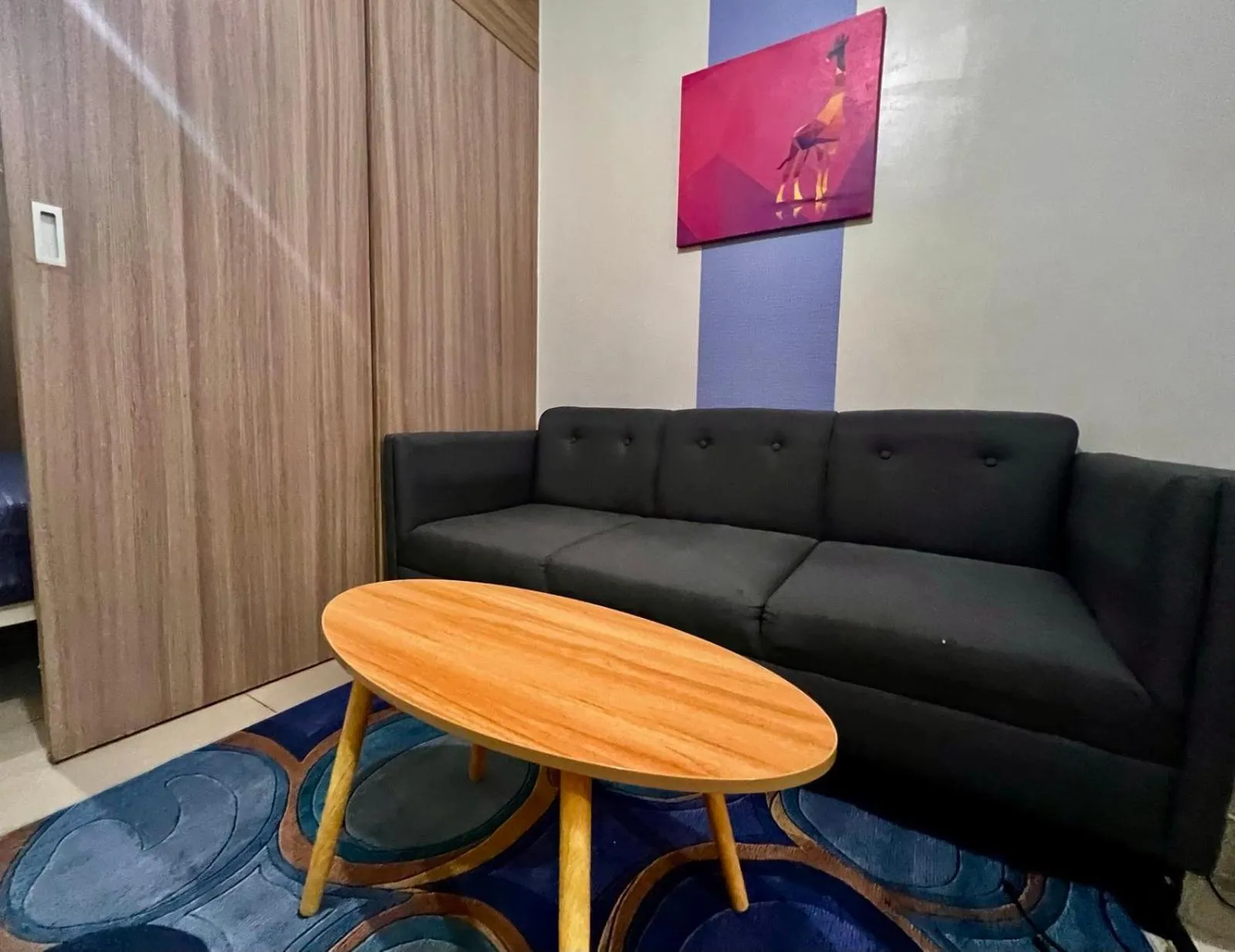 Seating area in Mall Of Asia - Aseana Prime Accommodations