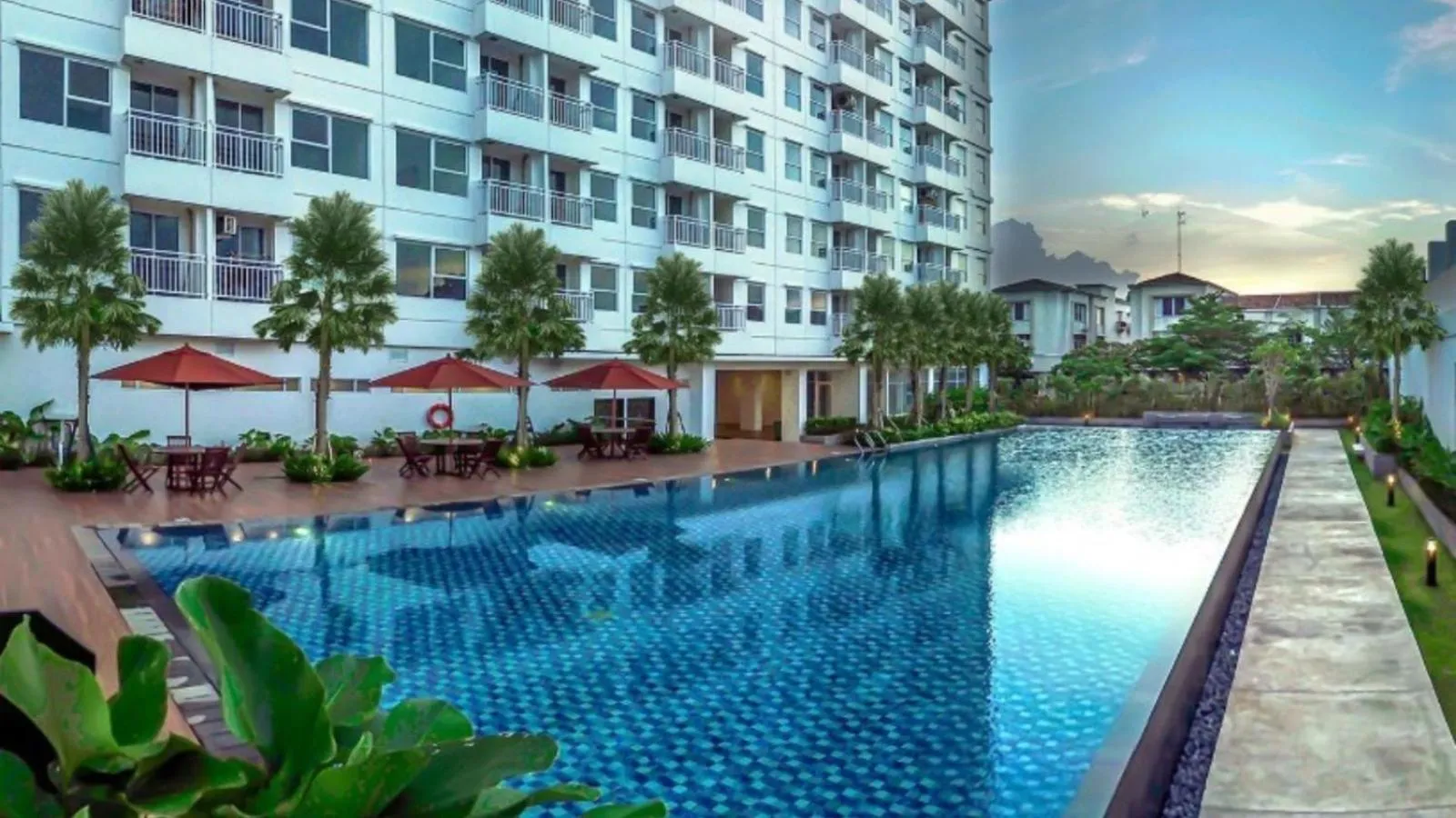 Pool view in Loft Privato, Jakarta