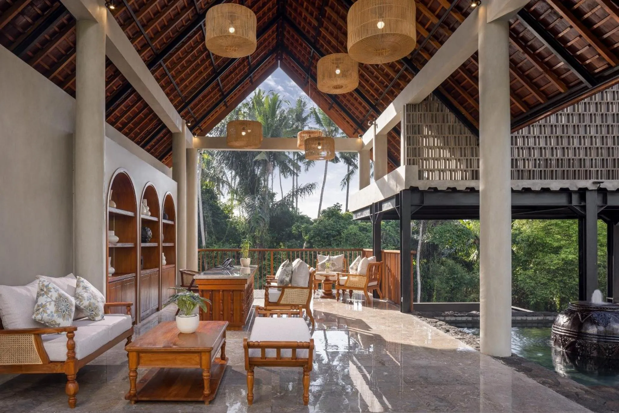 Lobby or reception in Adiwana Unagi Riverfront