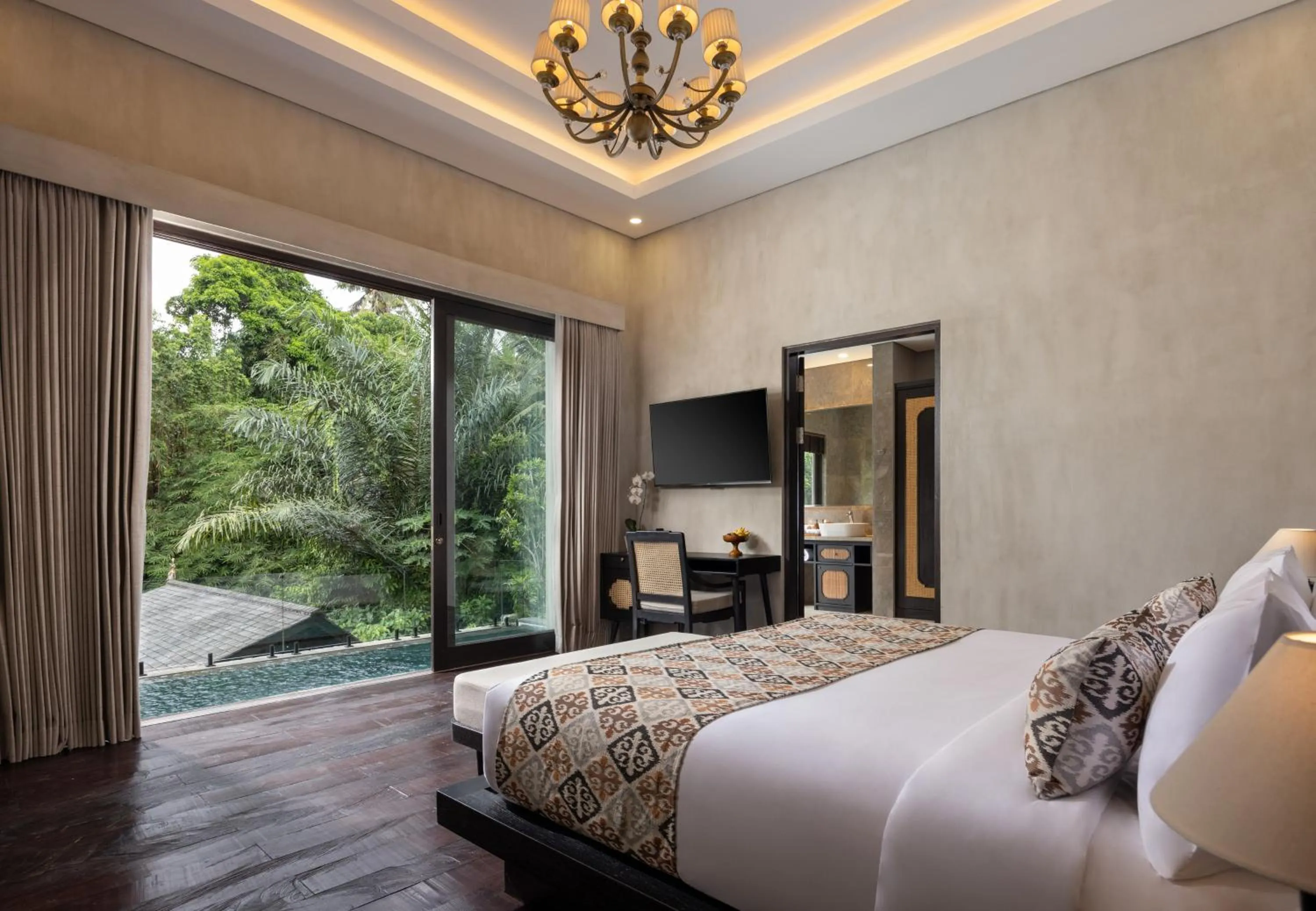 Bedroom, Bed in Adiwana Unagi Riverfront