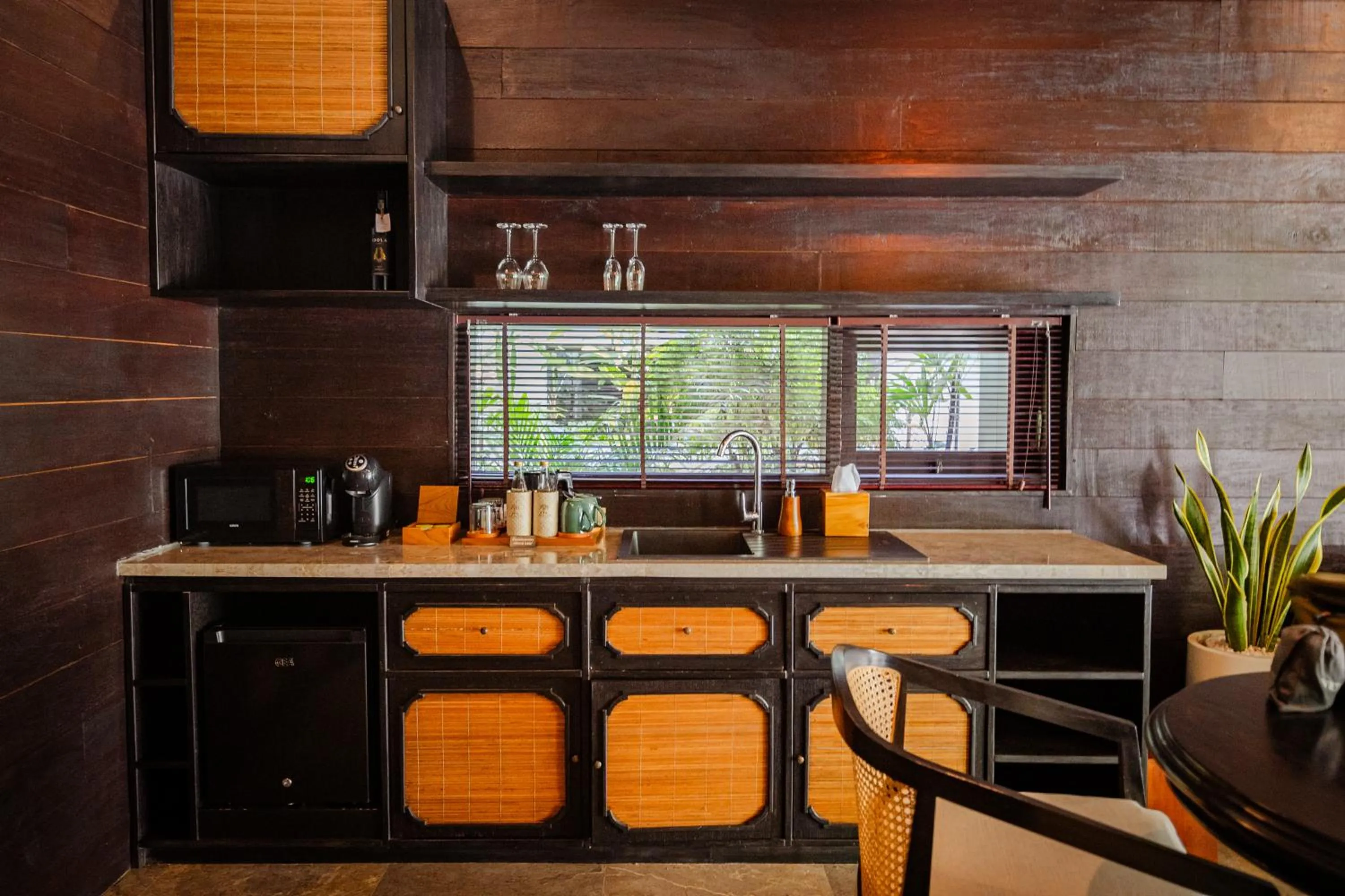 Kitchen or kitchenette in Adiwana Unagi Riverfront