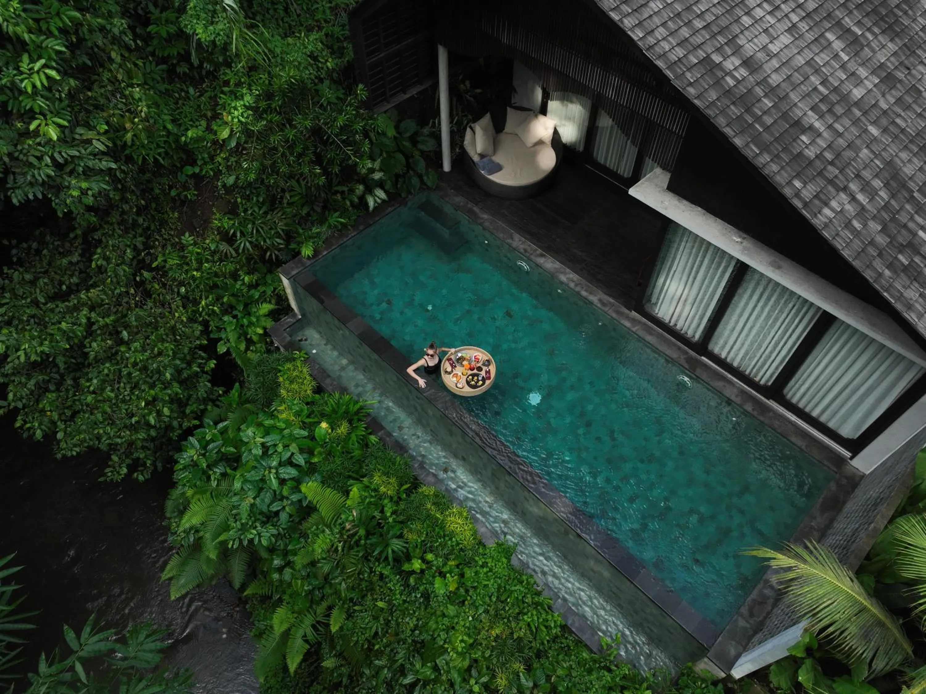 Swimming pool in Adiwana Unagi Riverfront