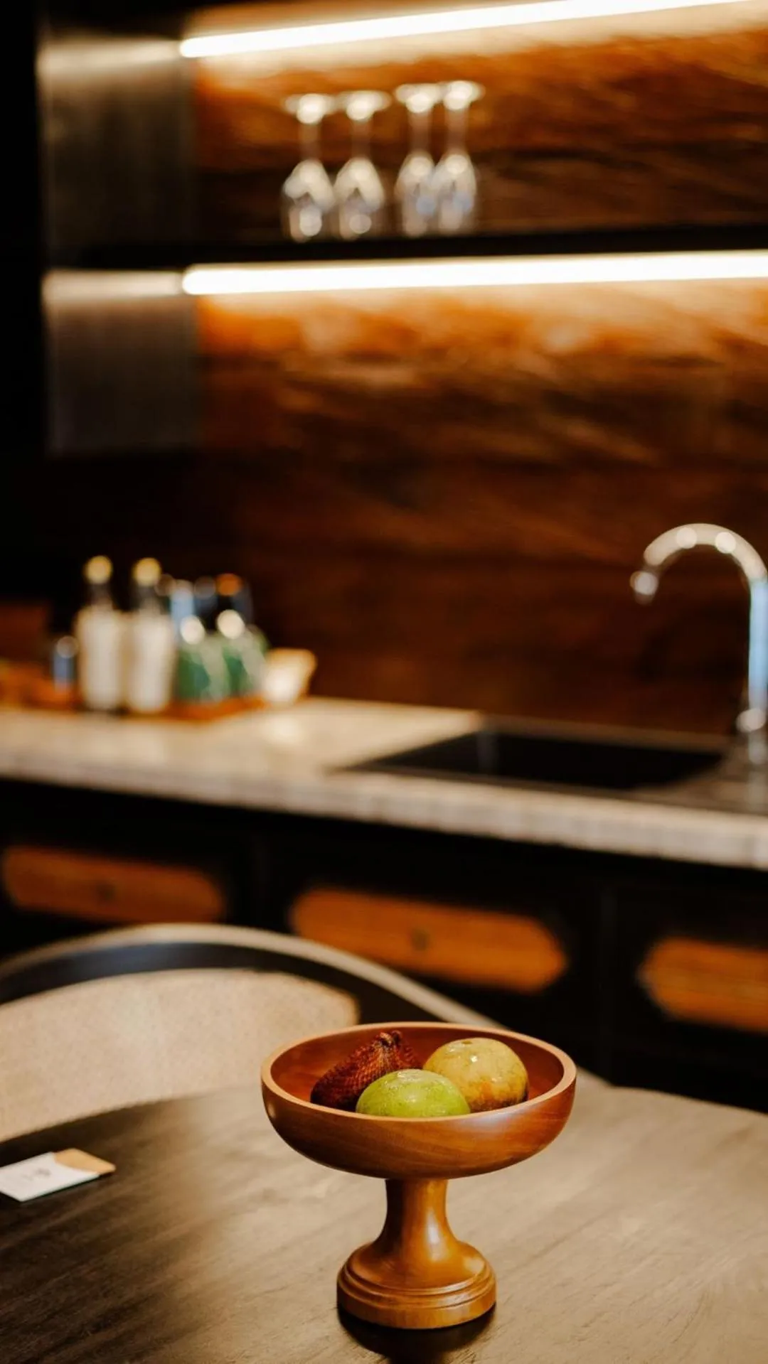 kitchen in Adiwana Unagi Riverfront