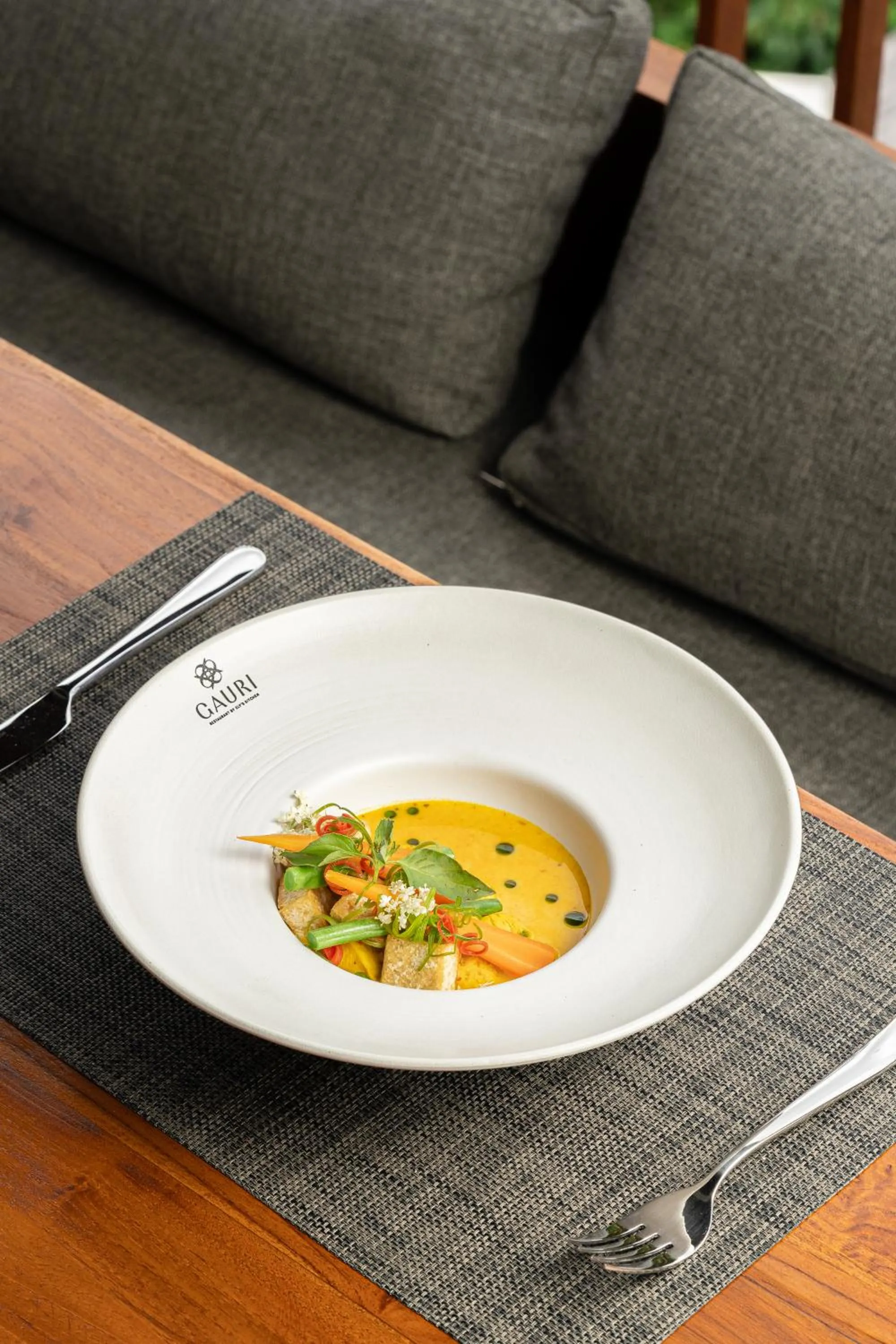 Food close-up in Adiwana Unagi Riverfront