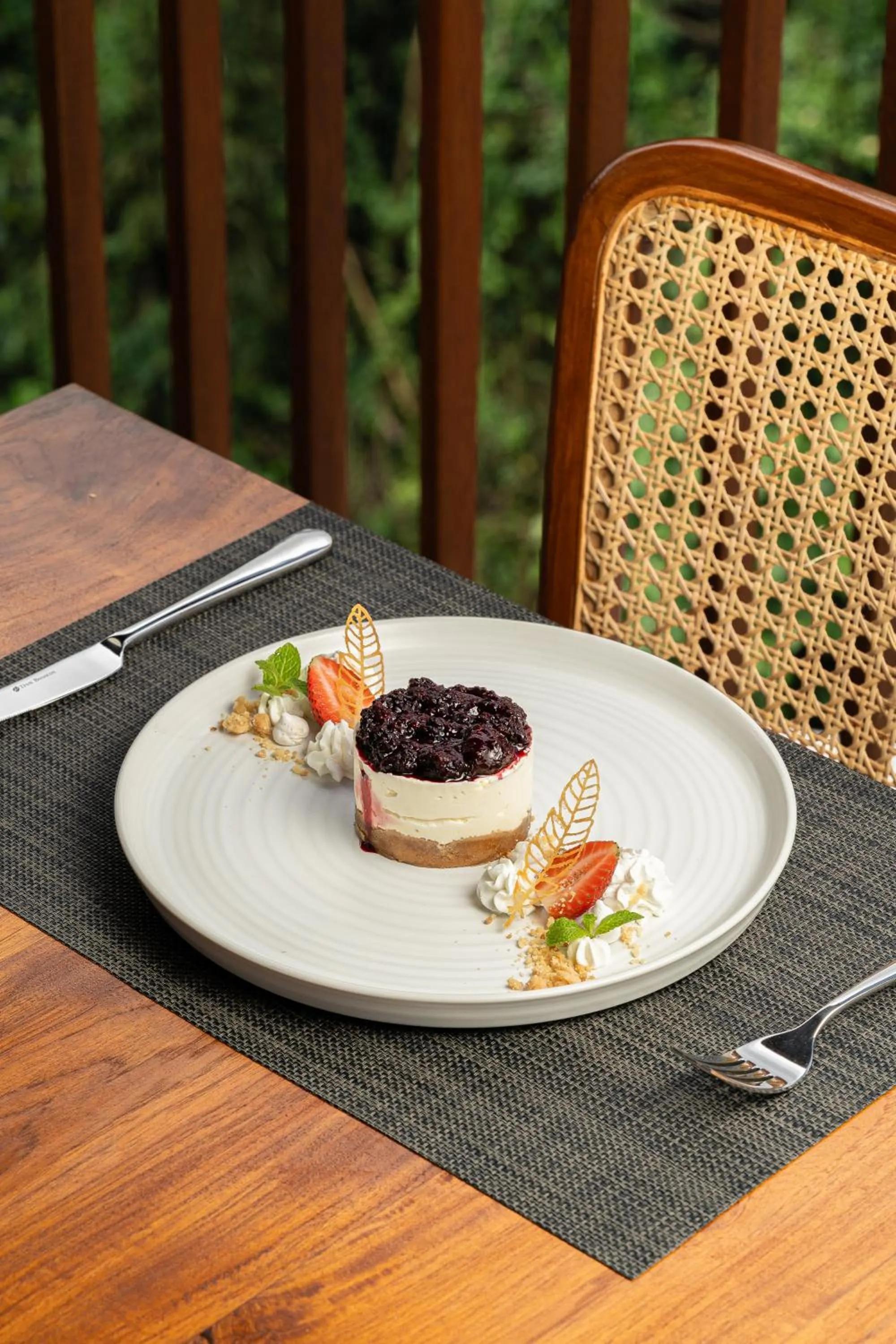 Food close-up in Adiwana Unagi Riverfront