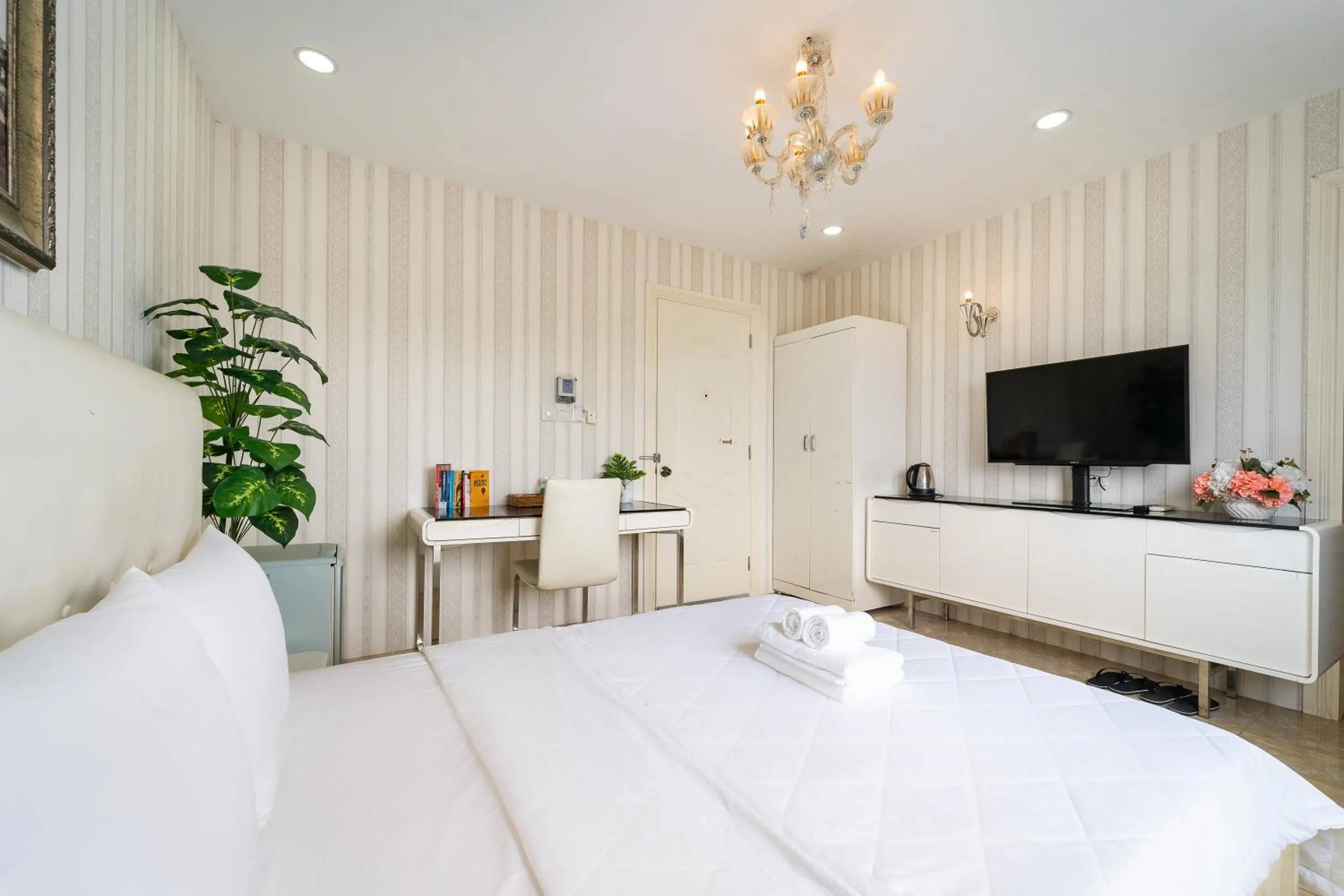 Bed in WIN hotel & Apartment