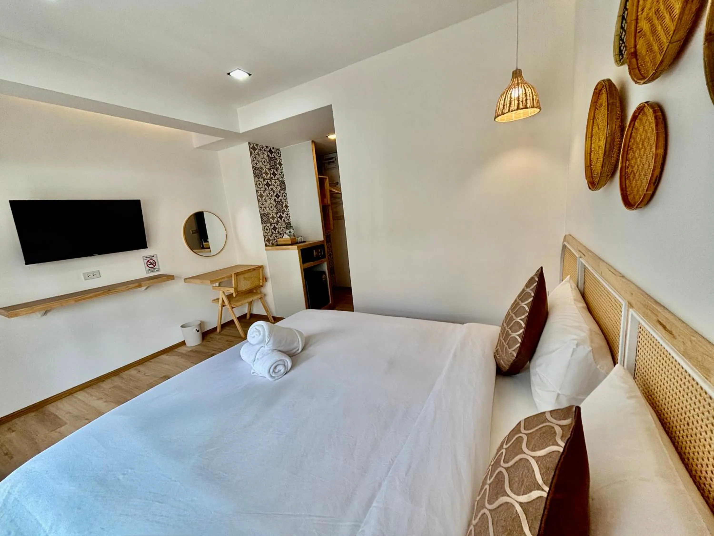 Bed in Charm Hostel at Pratumnak