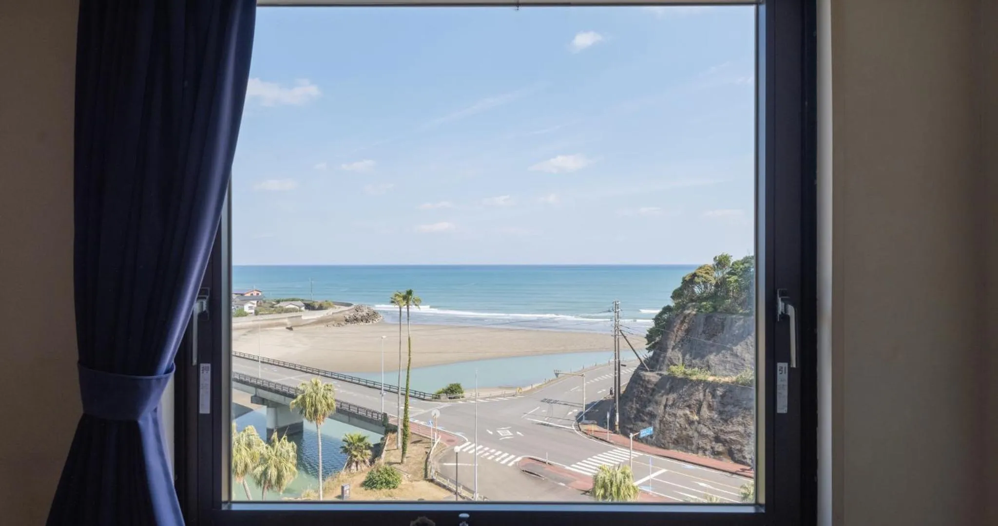 Sea view in Hotel SEASONS NICHINAN