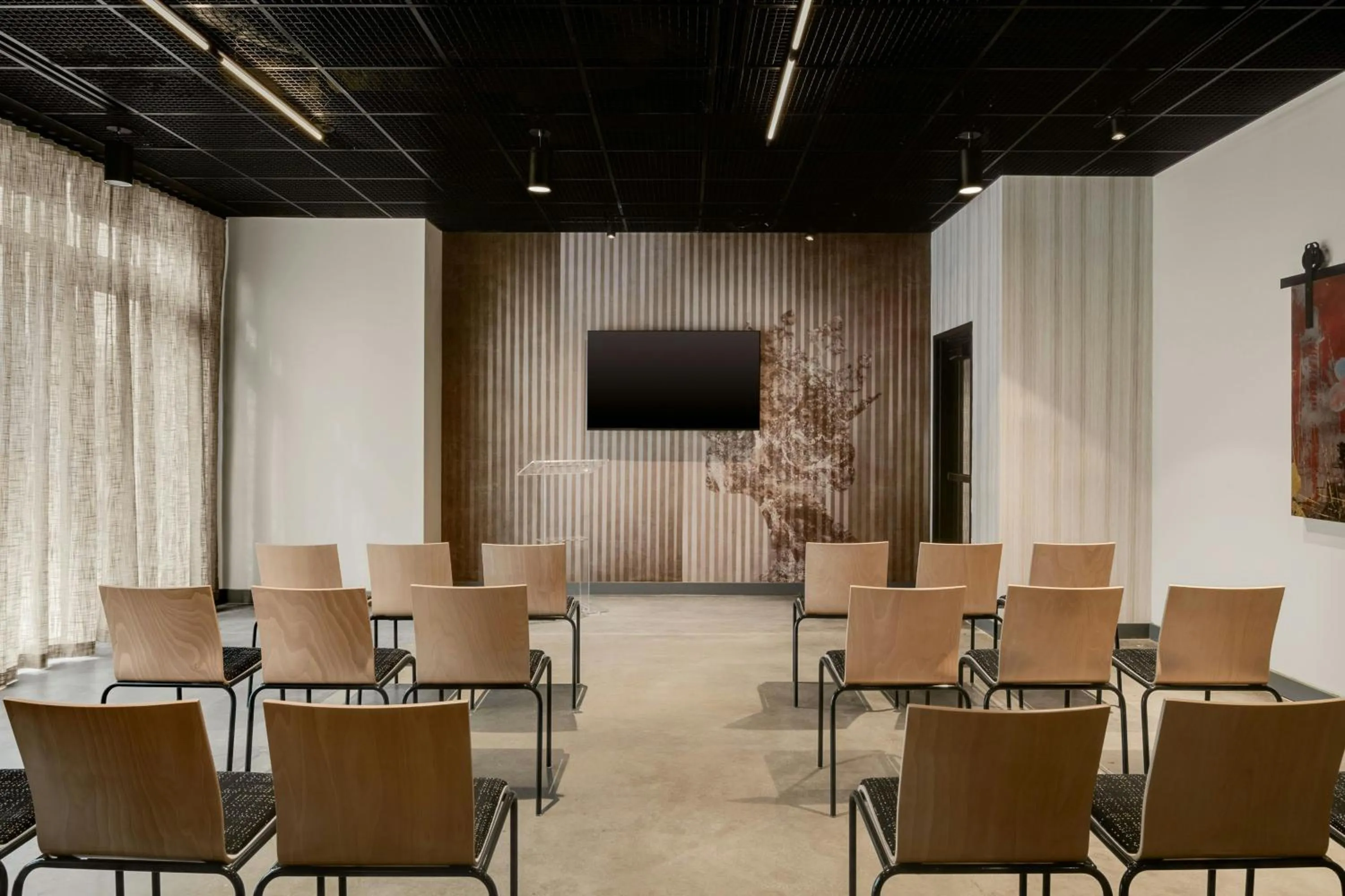 Meeting/conference room in Moxy Charlotte Downtown