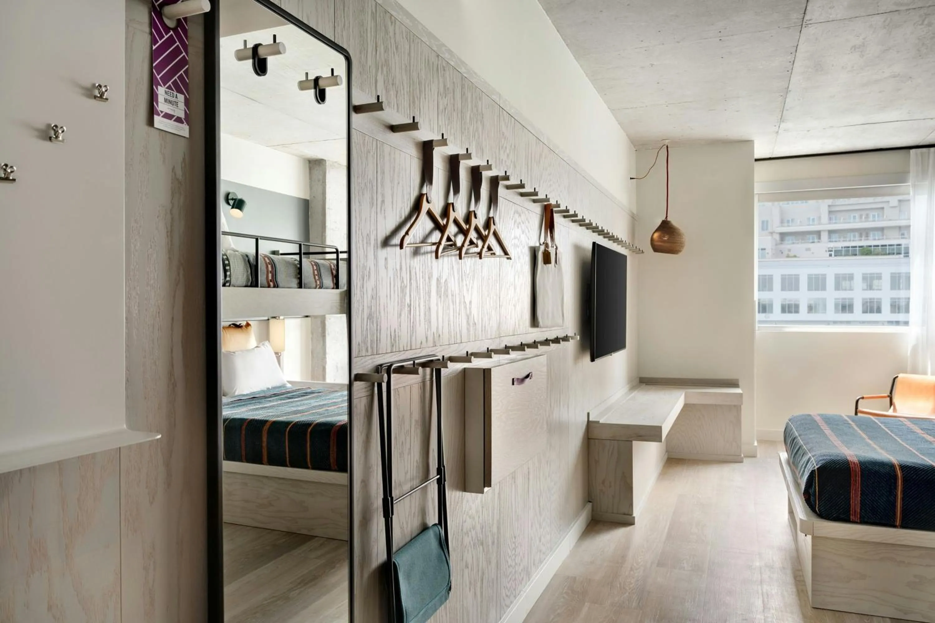 Photo of the whole room in Moxy Charlotte Downtown