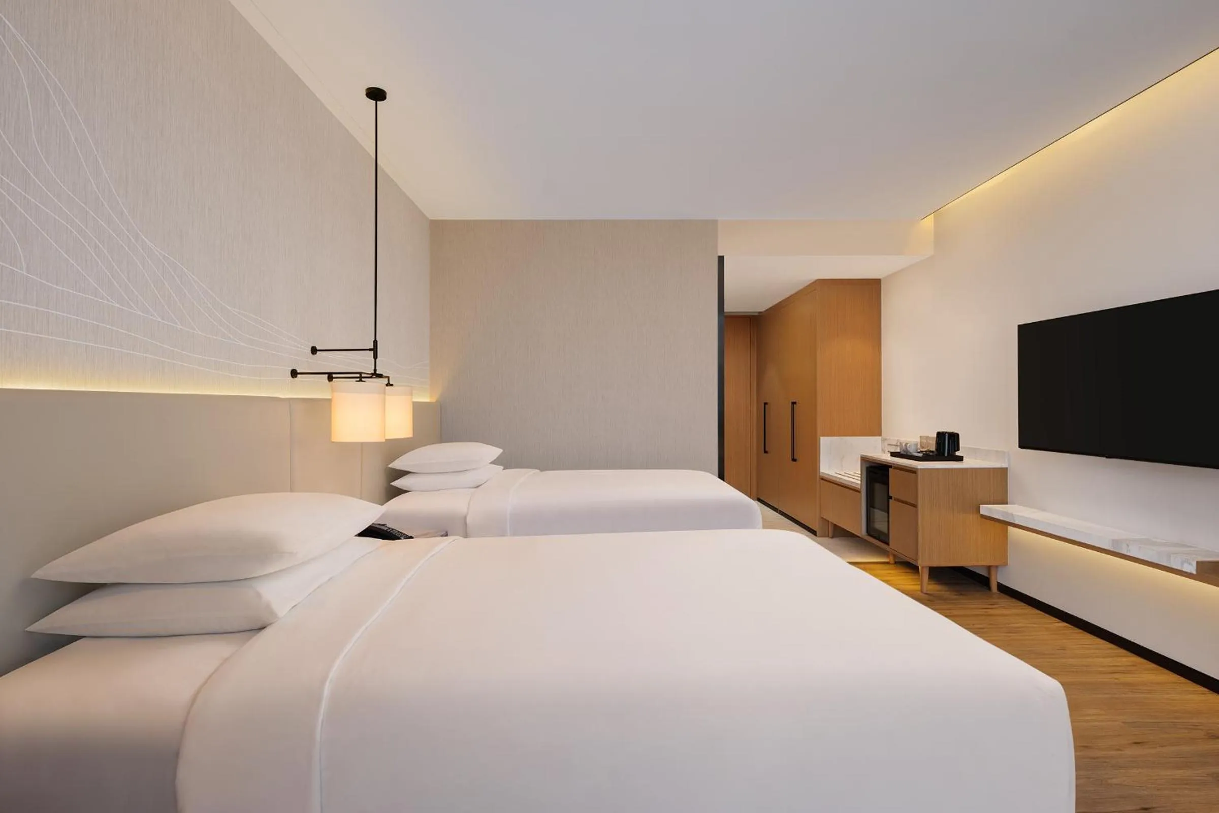 Bed in Courtyard by Marriott Ranchi