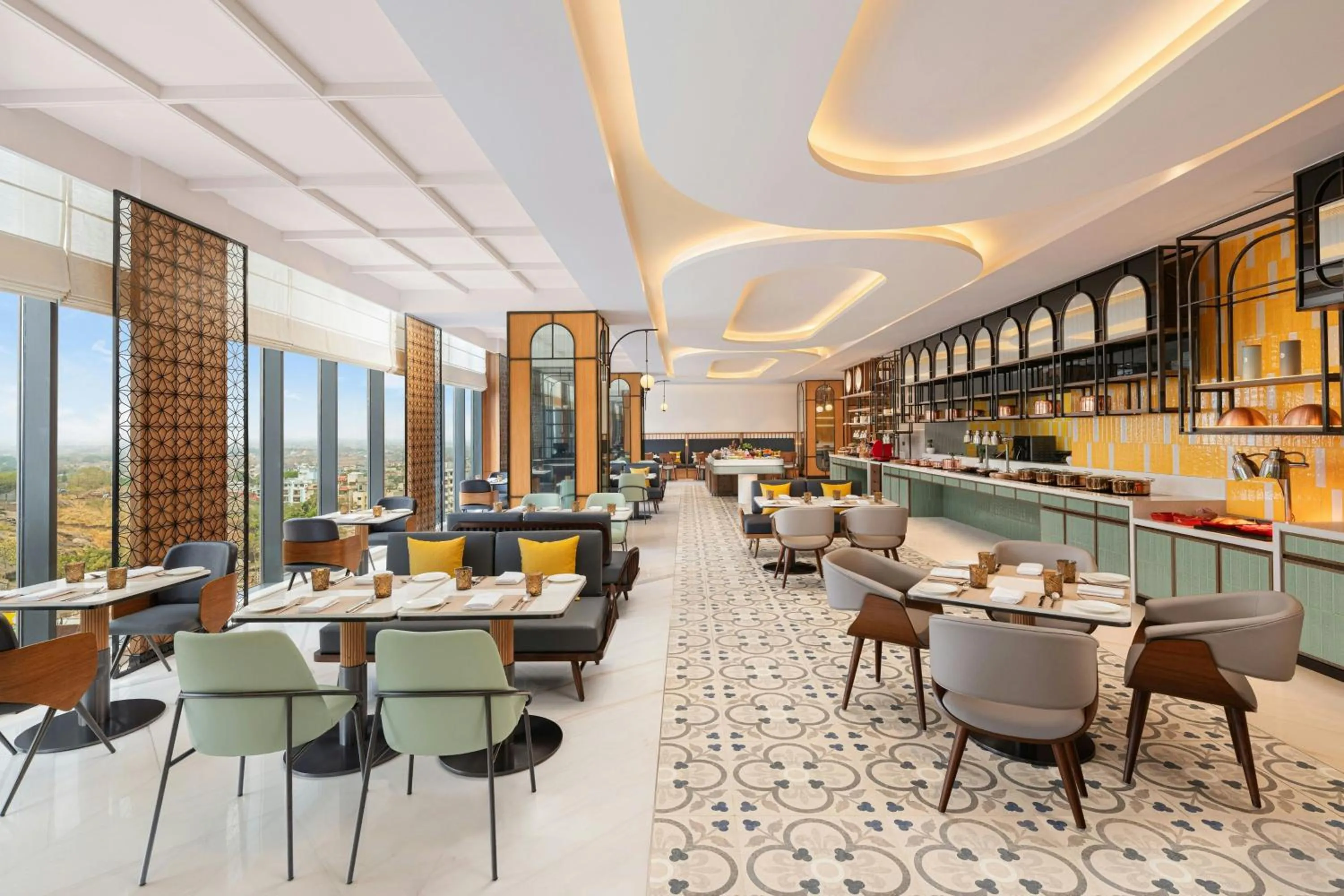 Restaurant/places to eat in Courtyard by Marriott Ranchi