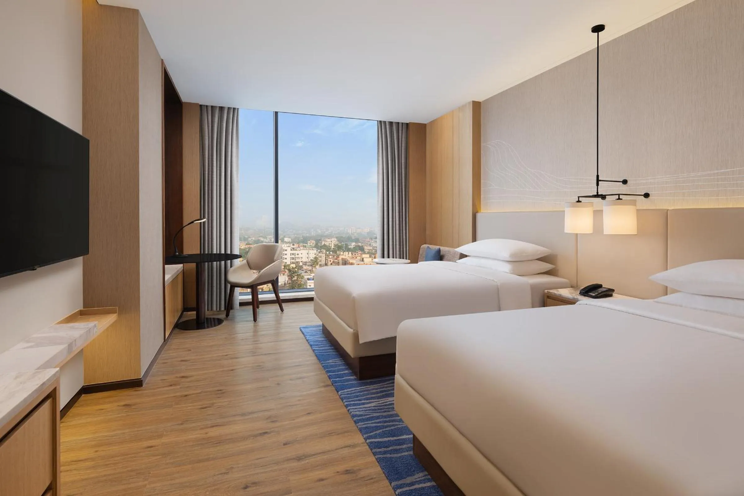 Bed in Courtyard by Marriott Ranchi