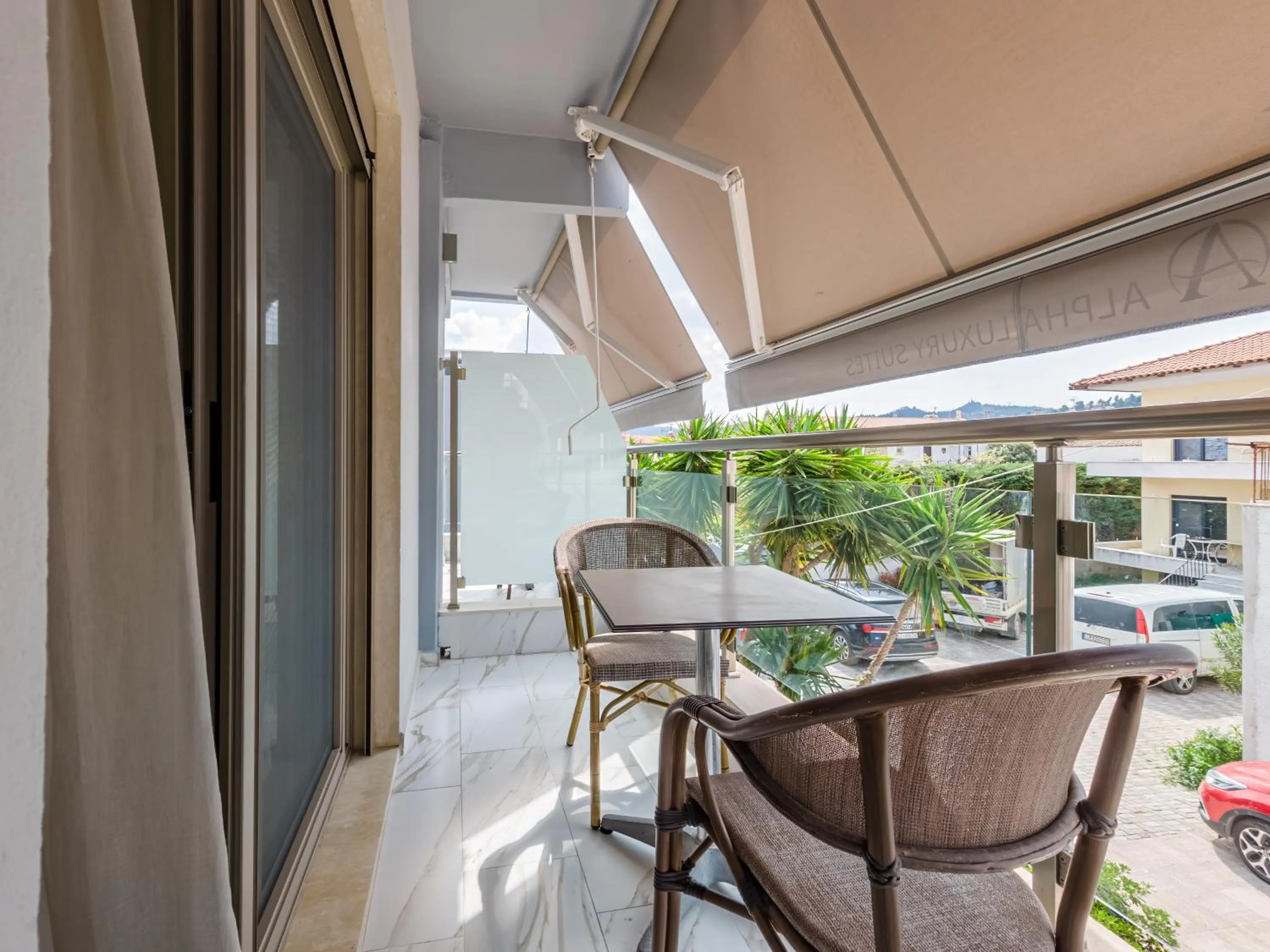 Balcony/Terrace in Alpha Luxury Suites
