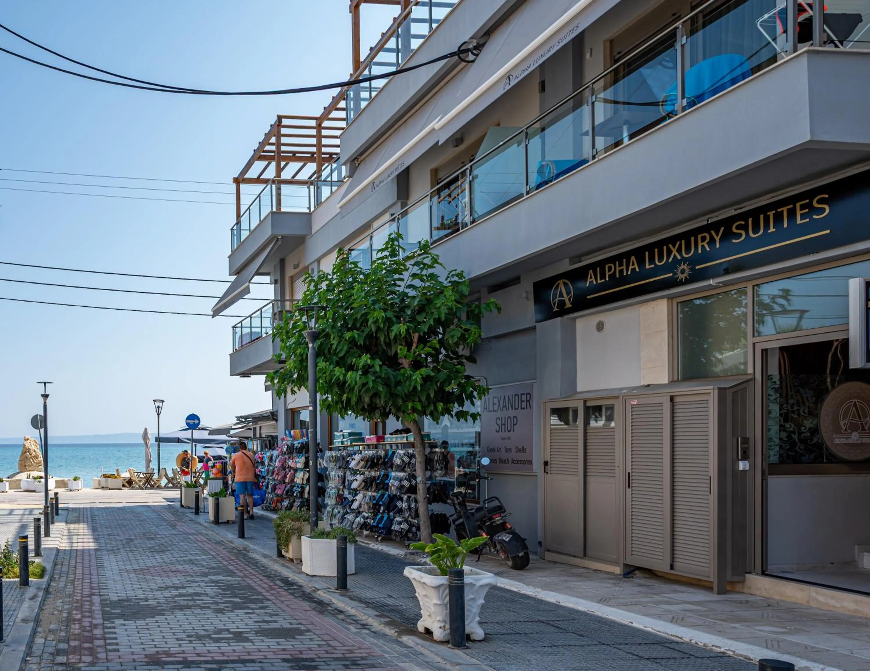 Property building in Alpha Luxury Suites