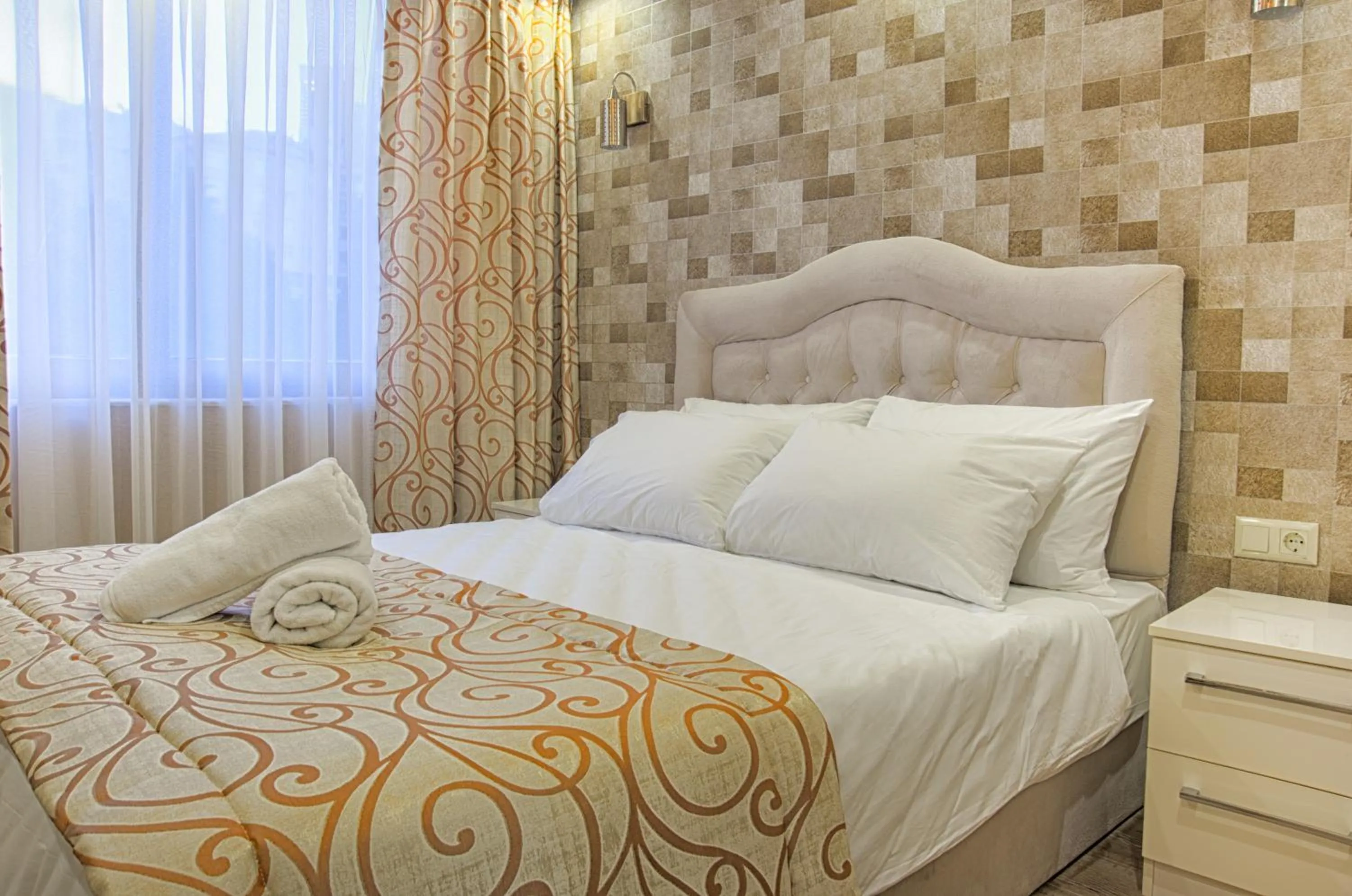 Bed in Best Fulya Suites