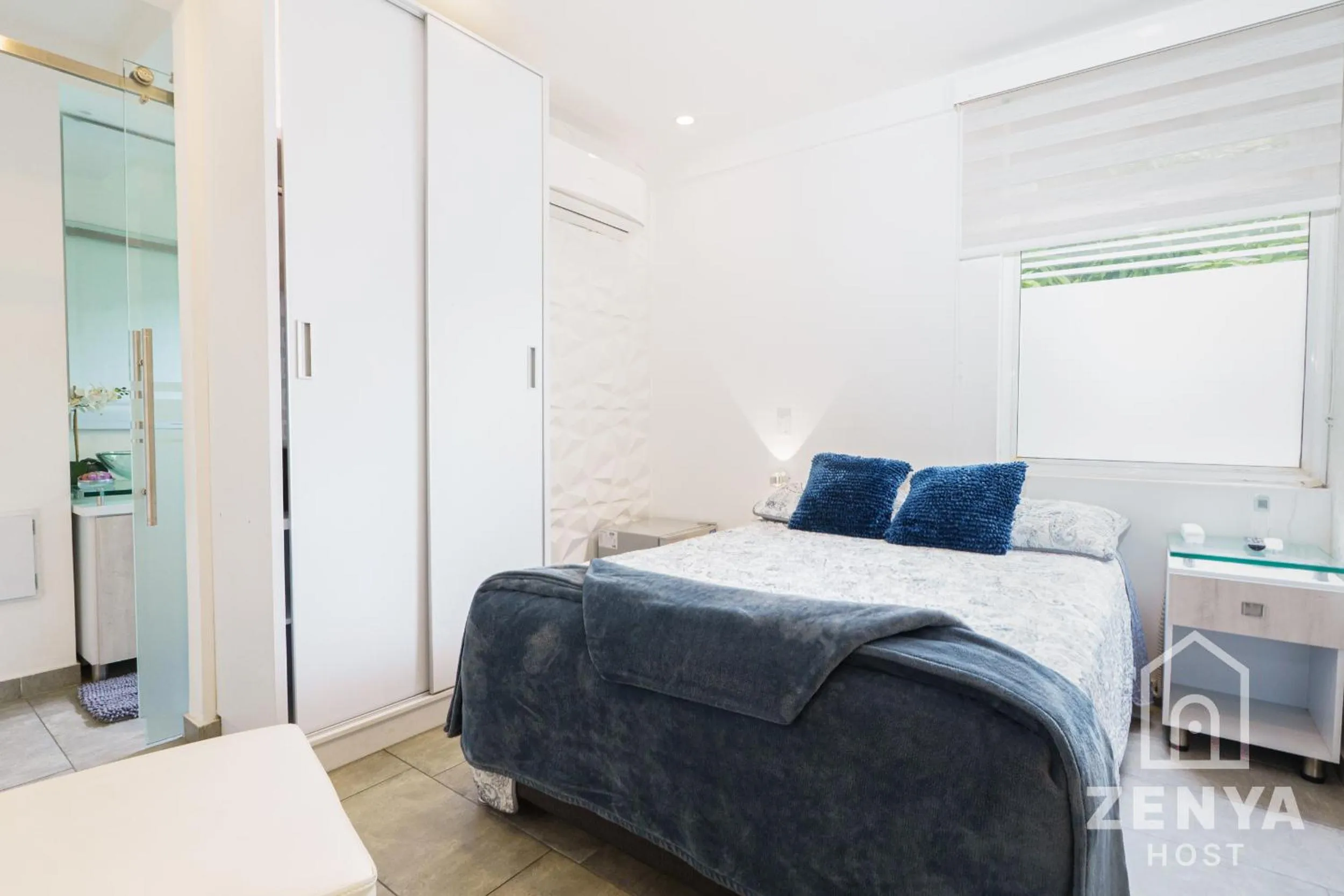 Bed in Recovery house by Zenya Host