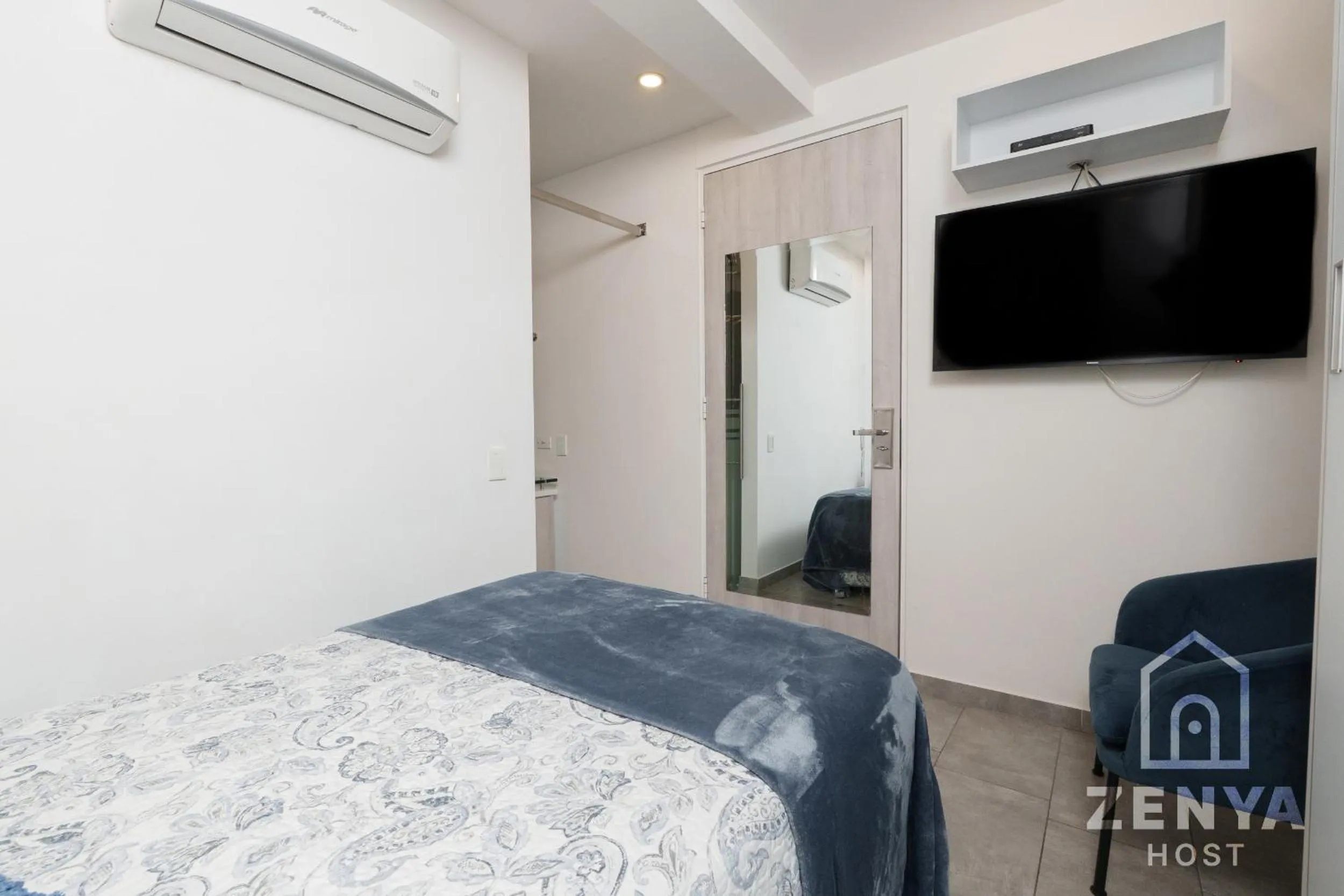 Bed in Recovery house by Zenya Host