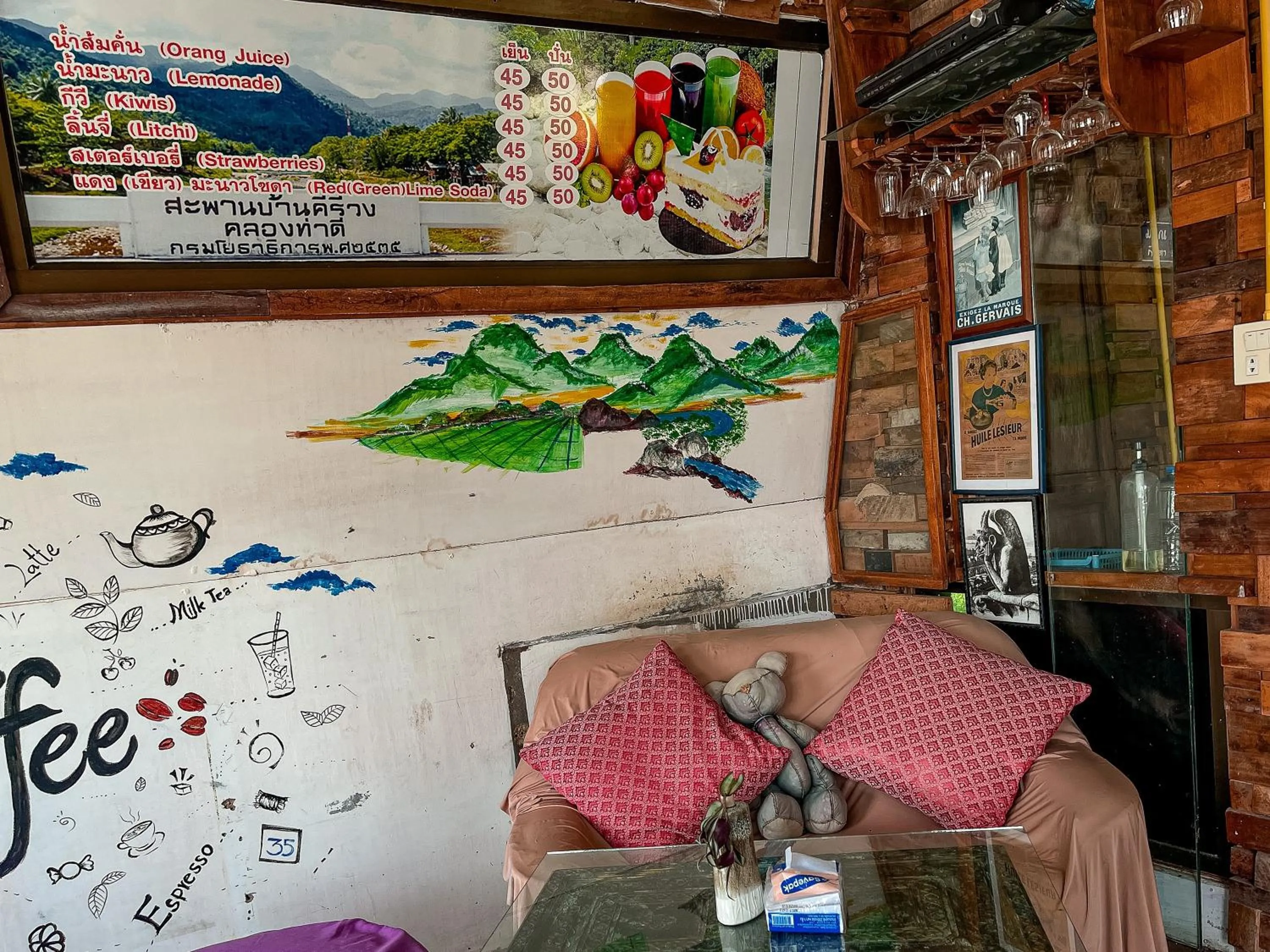 Area and facilities in Kanta Hill Resort